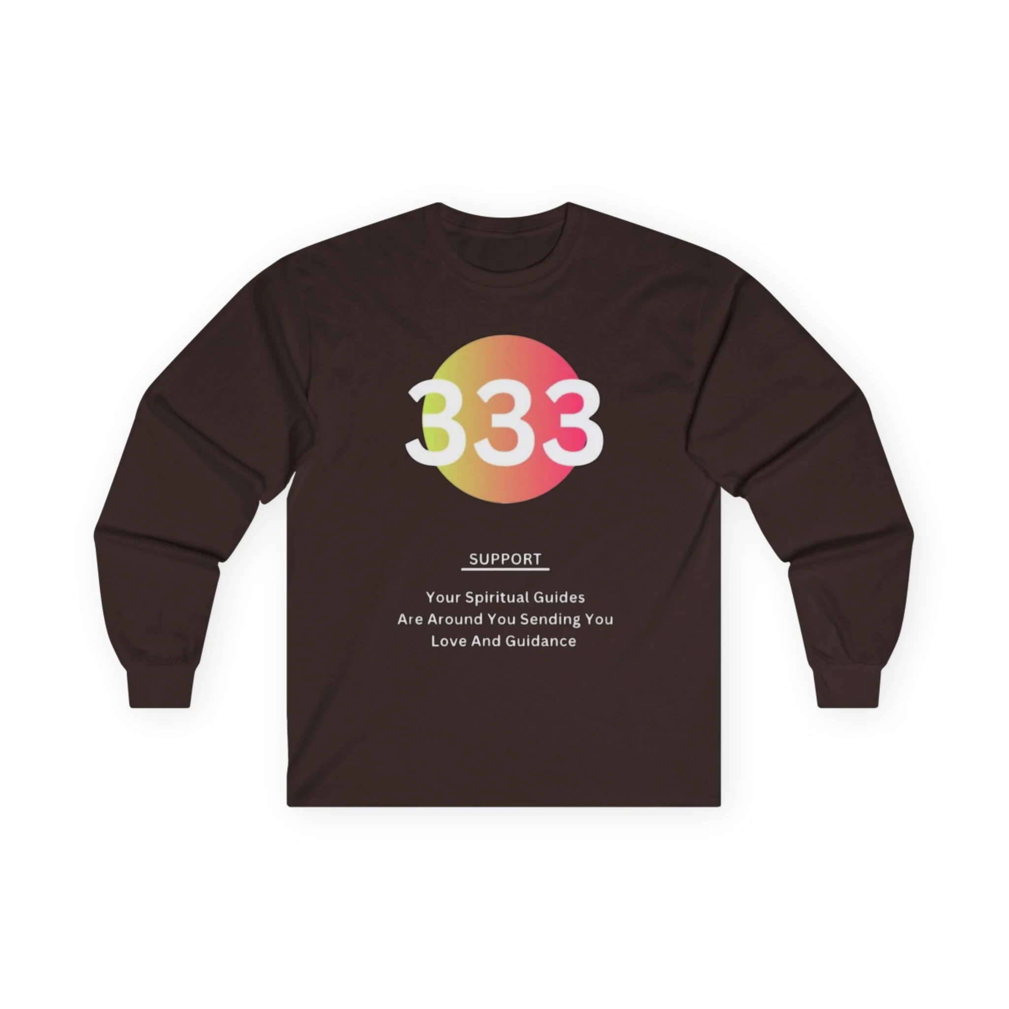 # 333 Angel Number Long Sleeve T shirt - Image 4