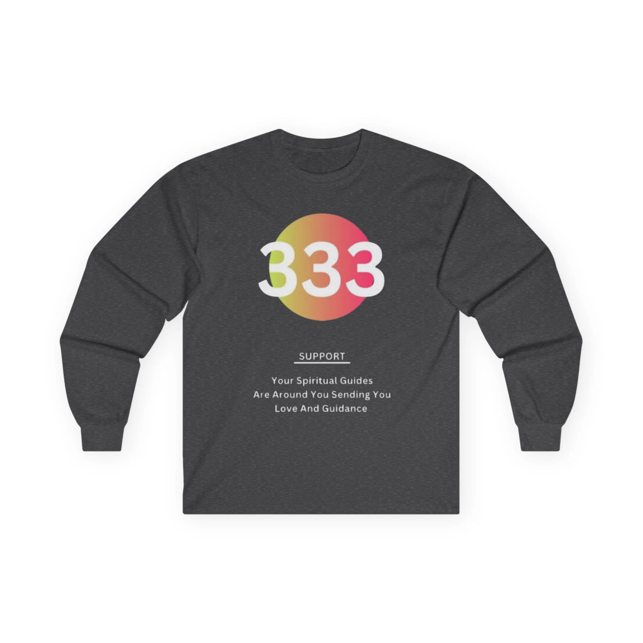 # 333 Angel Number Long Sleeve T shirt - Image 6