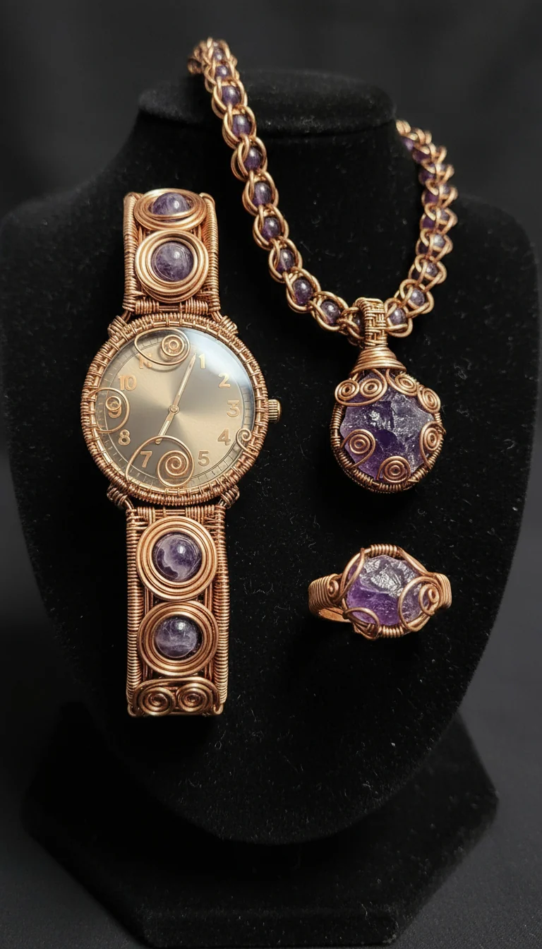 Amethyst Custom Copper Set #5 - Image 2
