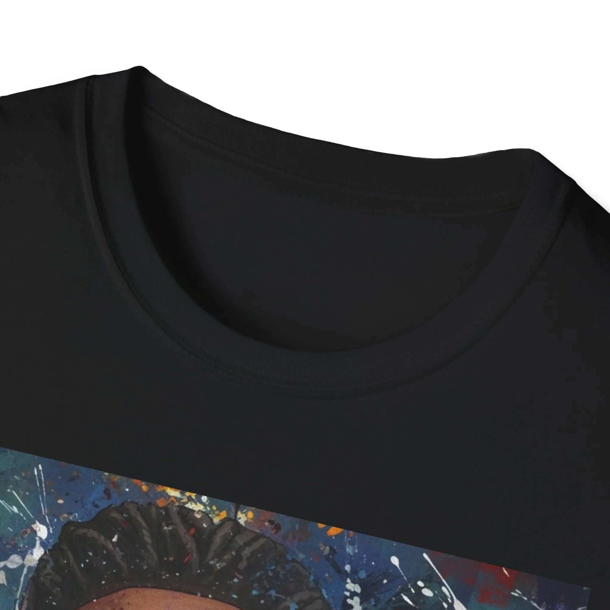 Arcaze Portrait T‑Shirt — Cosmic Musician Artwork - Image 15