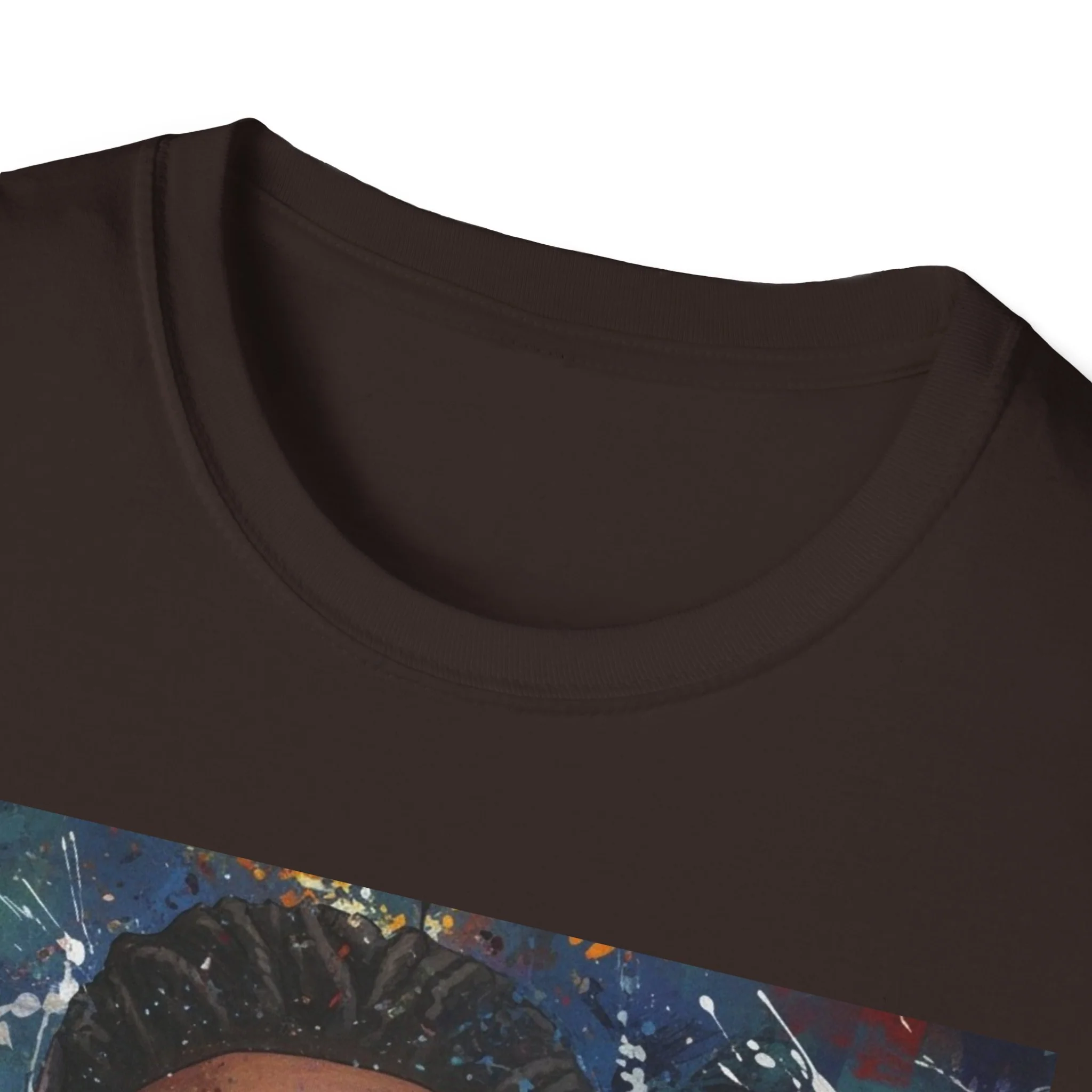 Arcaze Portrait T‑Shirt — Cosmic Musician Artwork - Image 18