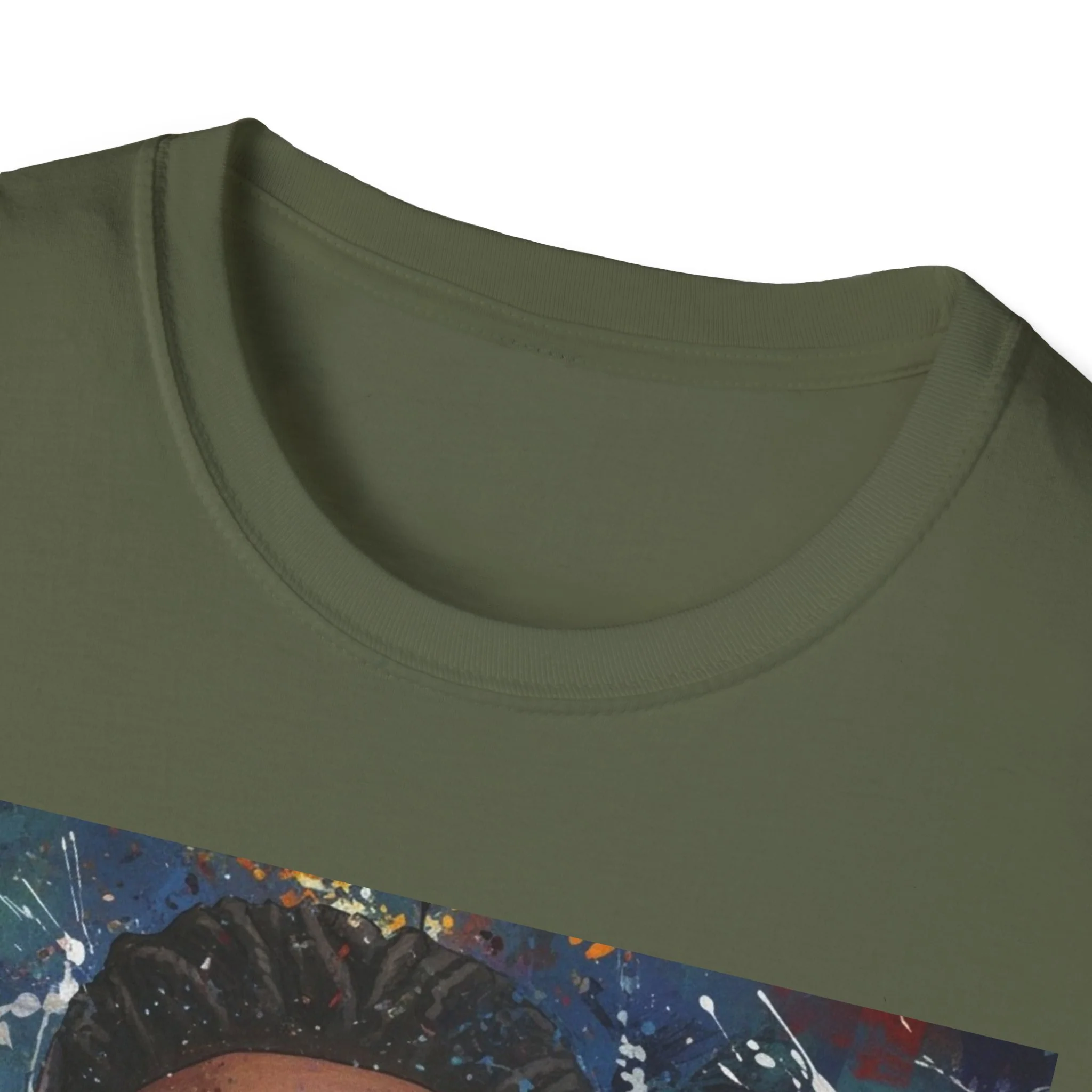 Arcaze Portrait T‑Shirt — Cosmic Musician Artwork - Image 21