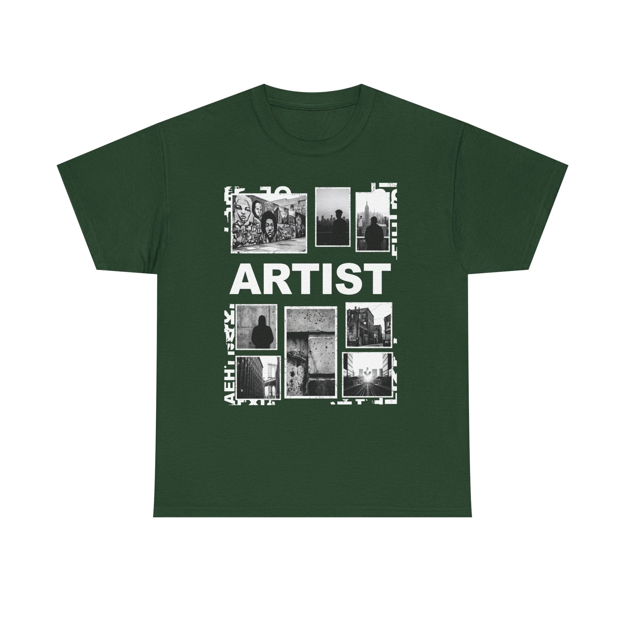 Artist Photo Collage Tee — "ARTIST" Graphic T-Shirt - Image 11