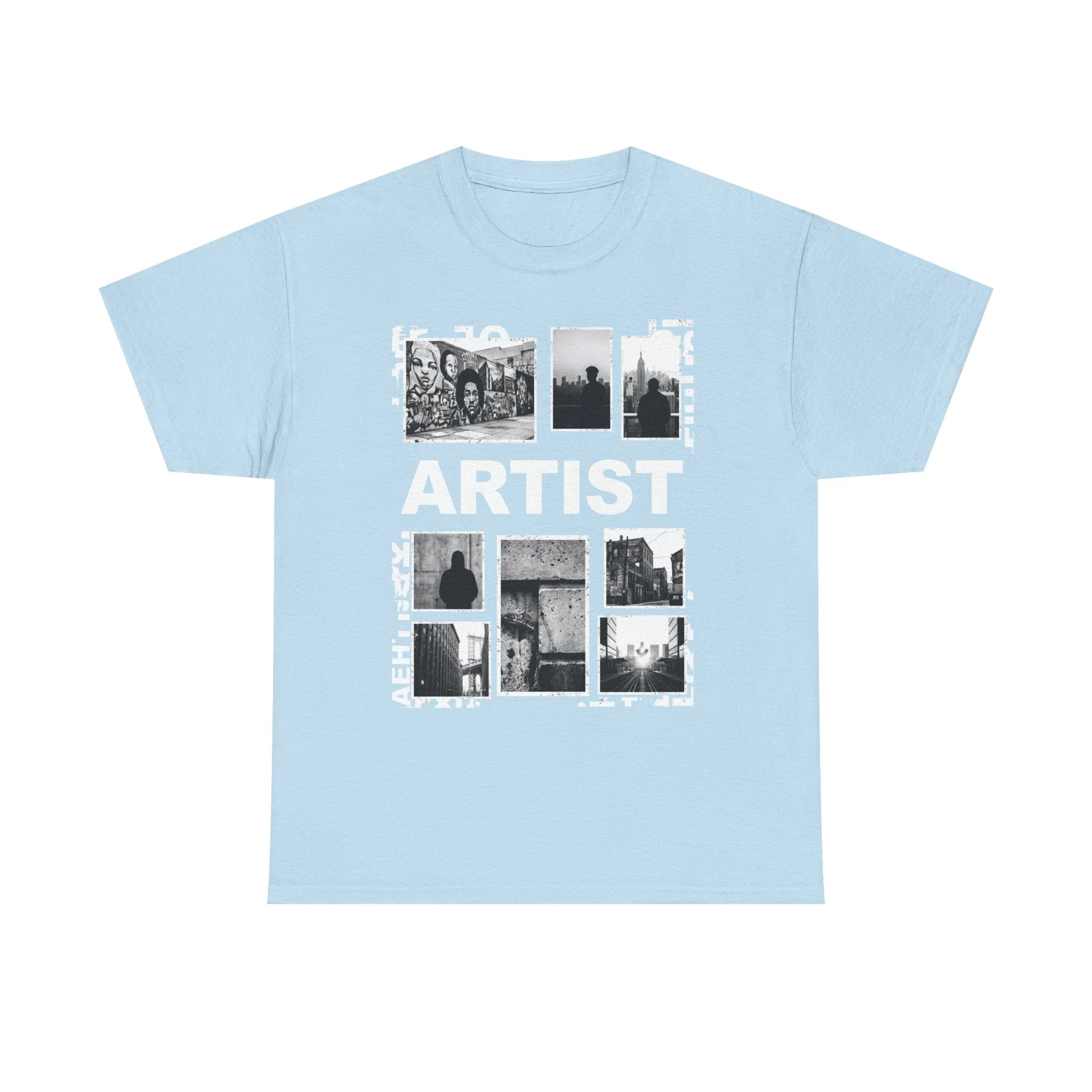 Artist Photo Collage Tee — "ARTIST" Graphic T-Shirt - Image 12