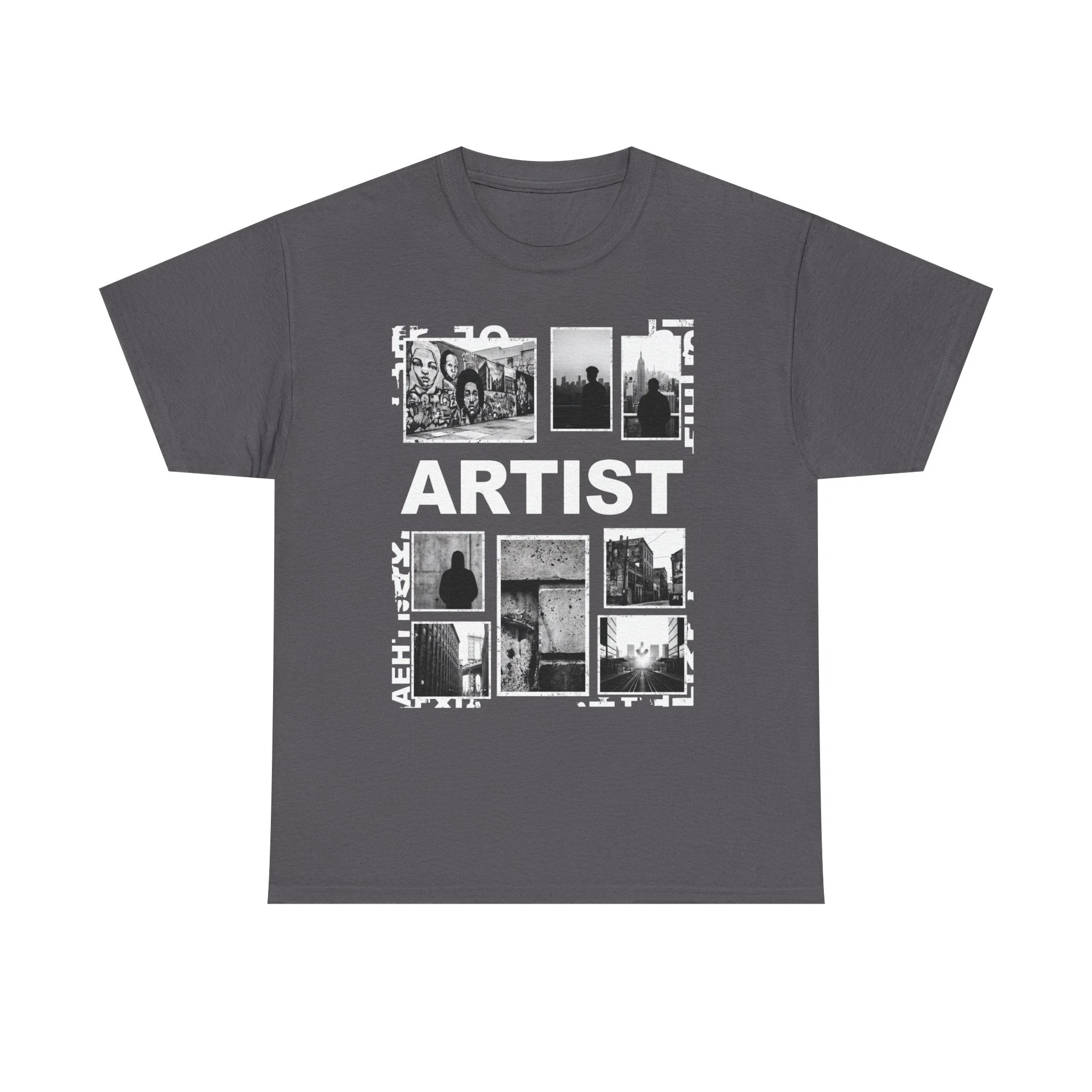 Artist Photo Collage Tee — "ARTIST" Graphic T-Shirt - Image 13
