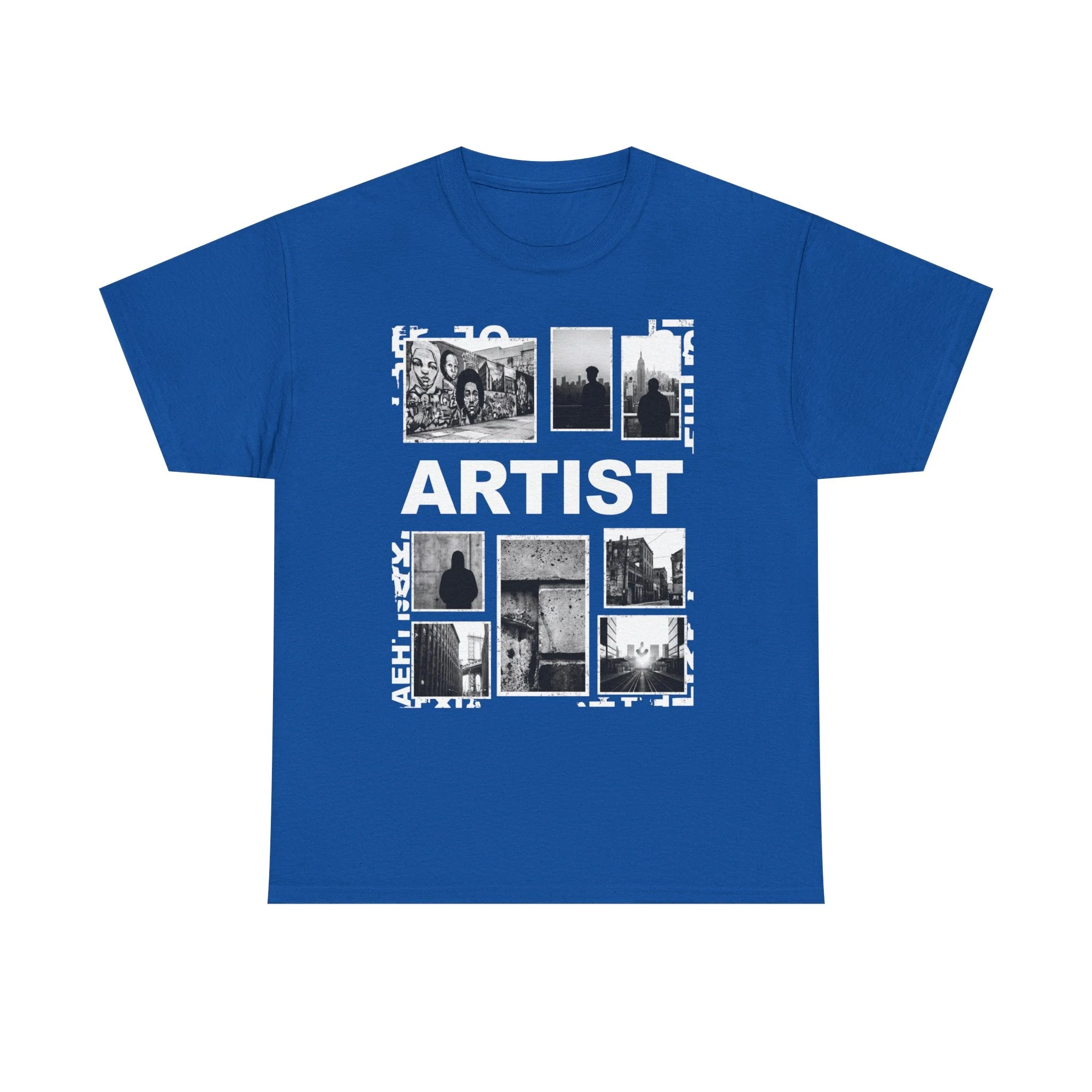 Artist Photo Collage Tee — "ARTIST" Graphic T-Shirt - Image 14