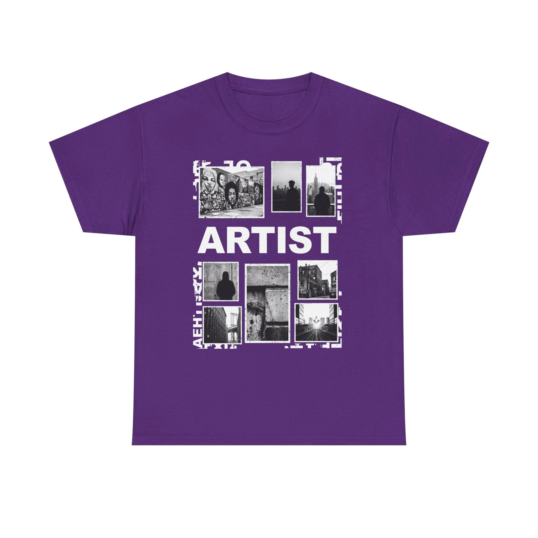 Artist Photo Collage Tee — "ARTIST" Graphic T-Shirt - Image 15