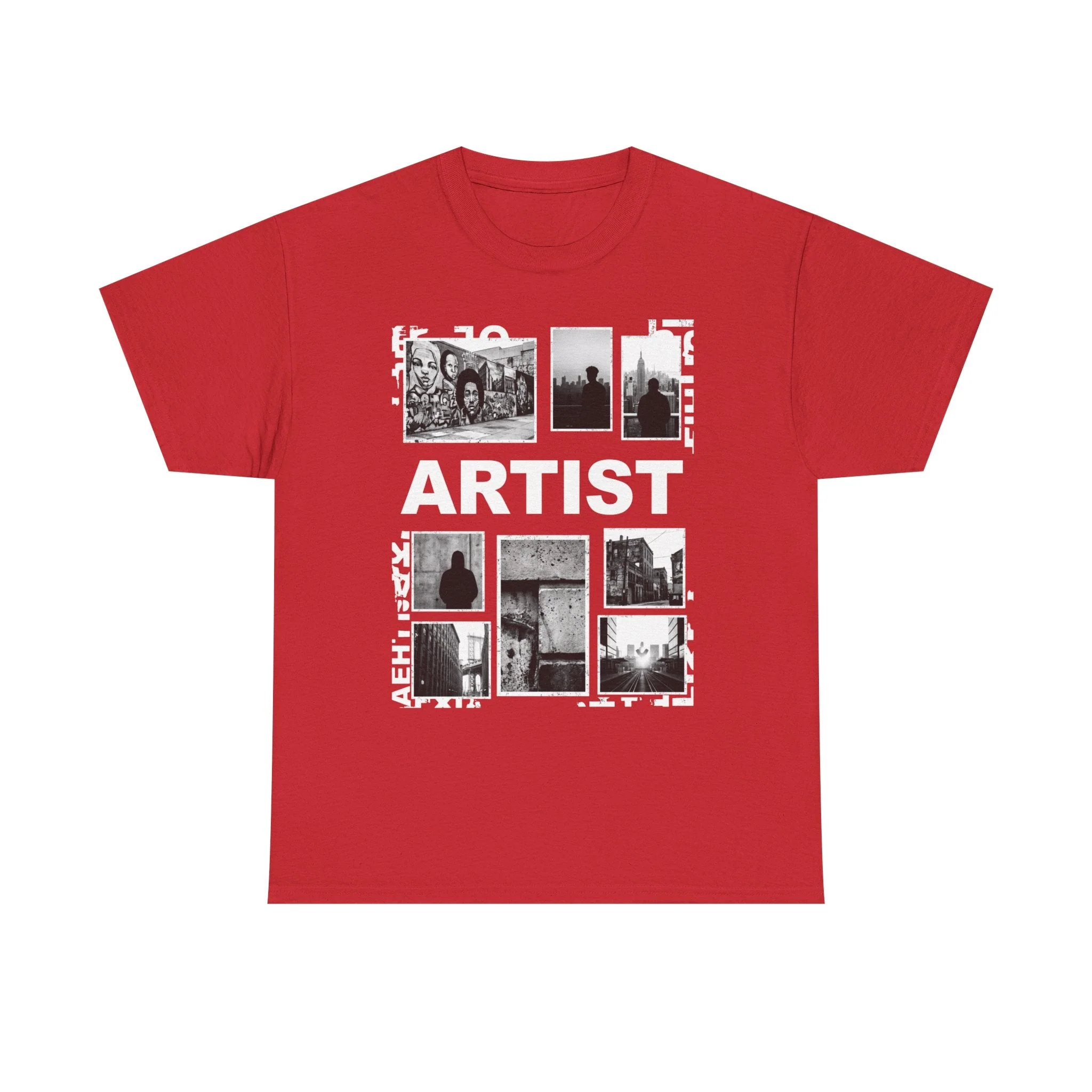 Artist Photo Collage Tee — "ARTIST" Graphic T-Shirt - Image 16
