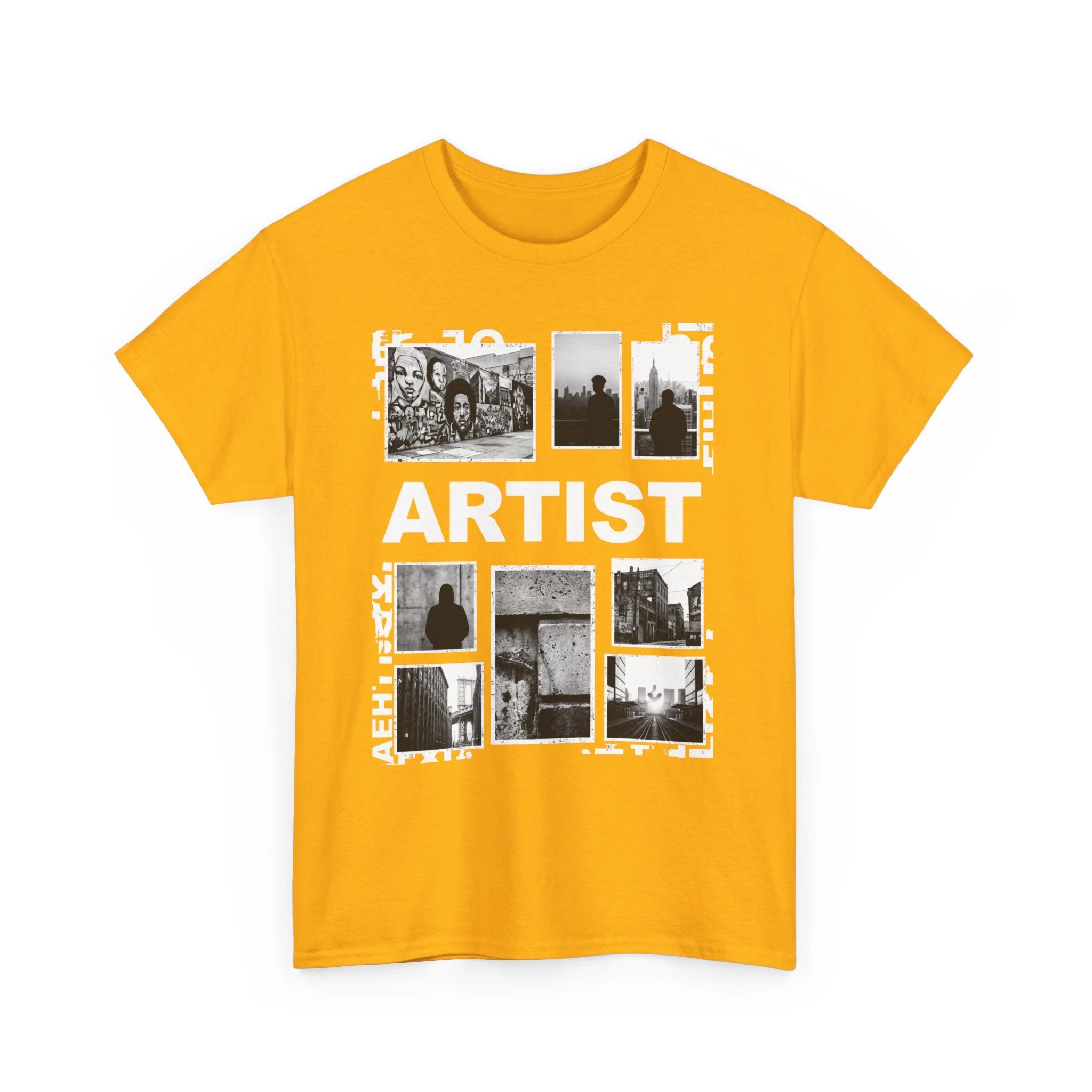 Artist Photo Collage Tee — "ARTIST" Graphic T-Shirt - Image 21