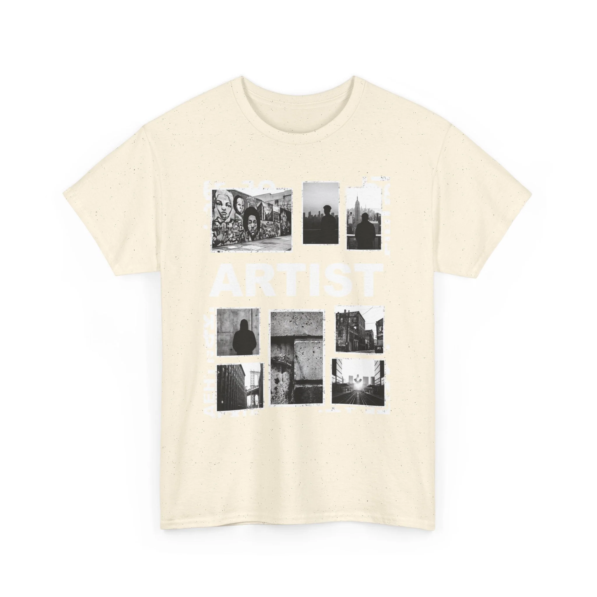 Artist Photo Collage Tee — "ARTIST" Graphic T-Shirt - Image 25
