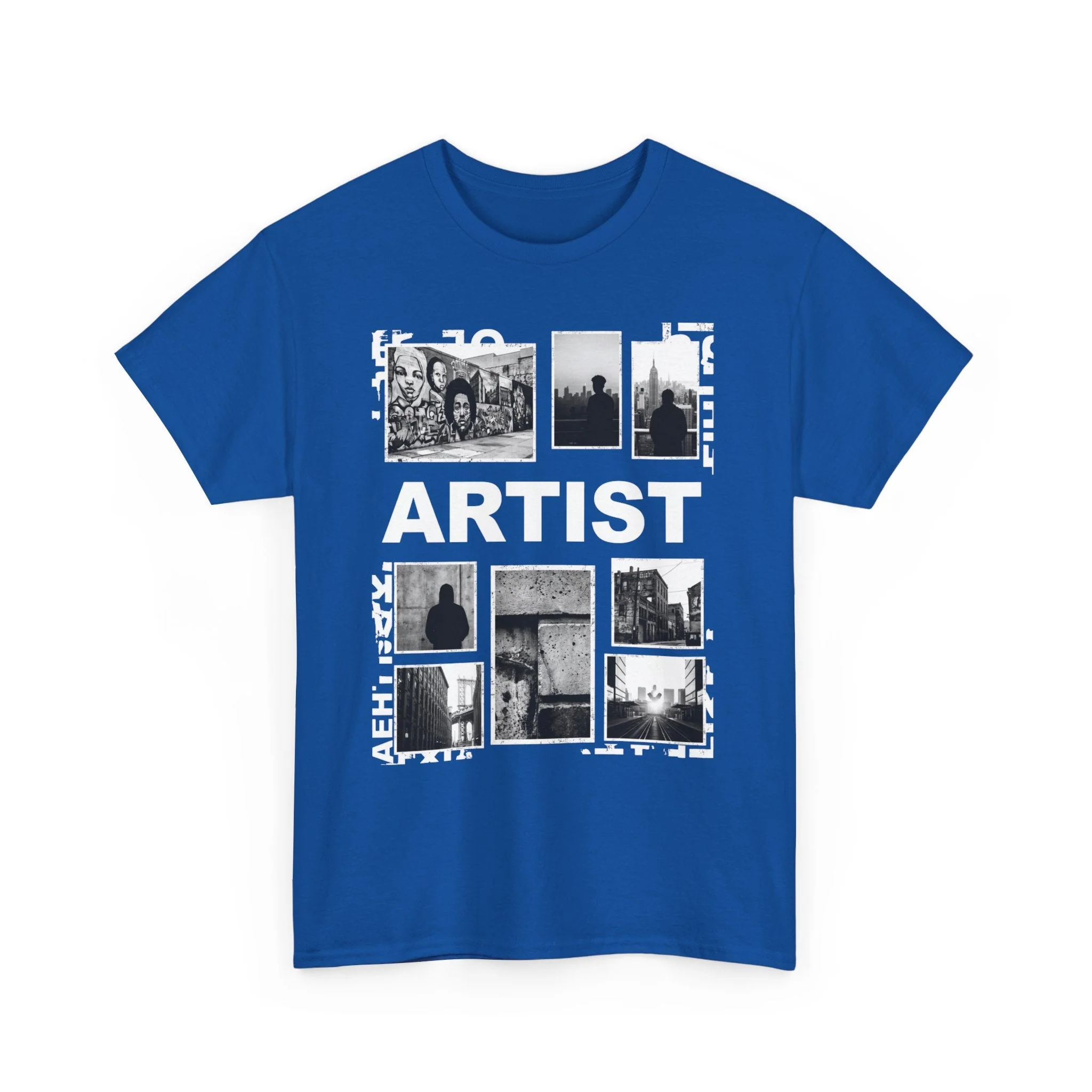 Artist Photo Collage Tee — "ARTIST" Graphic T-Shirt - Image 30