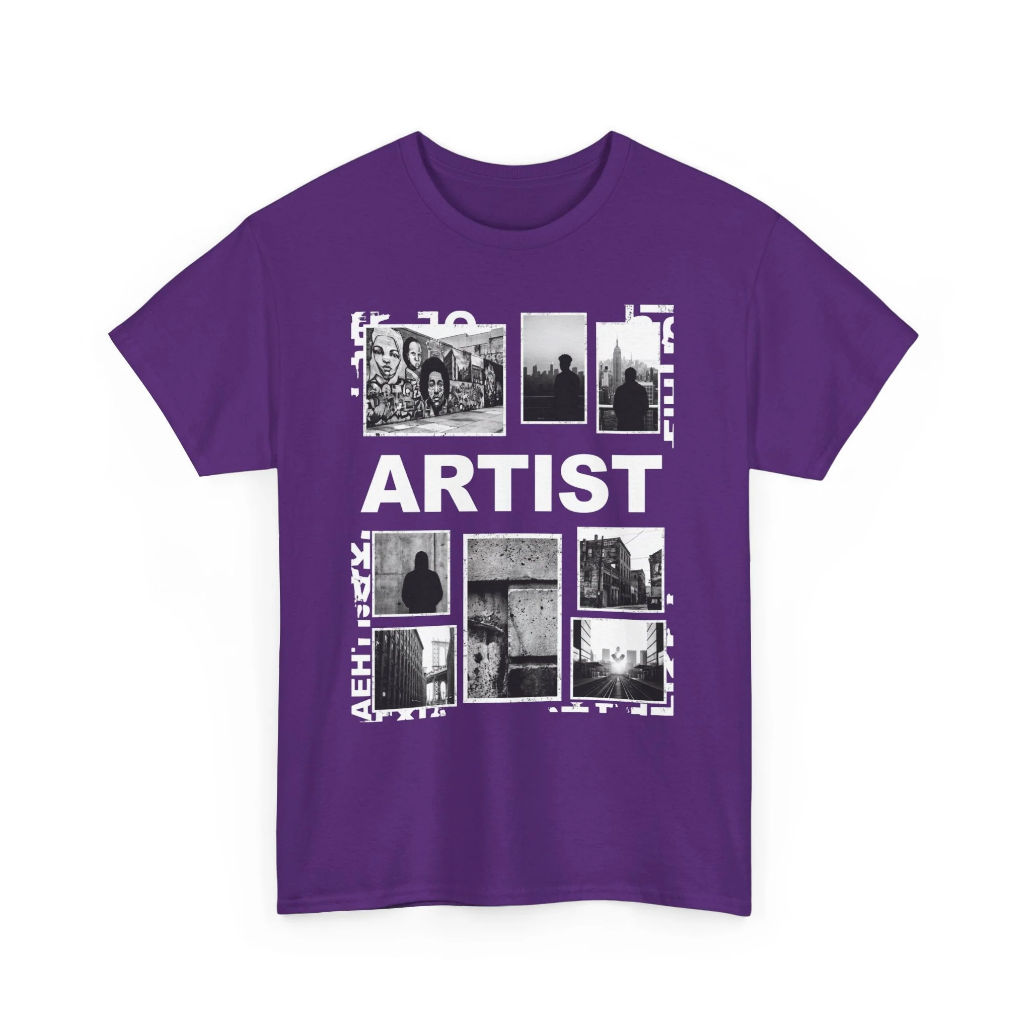 Artist Photo Collage Tee — "ARTIST" Graphic T-Shirt - Image 31