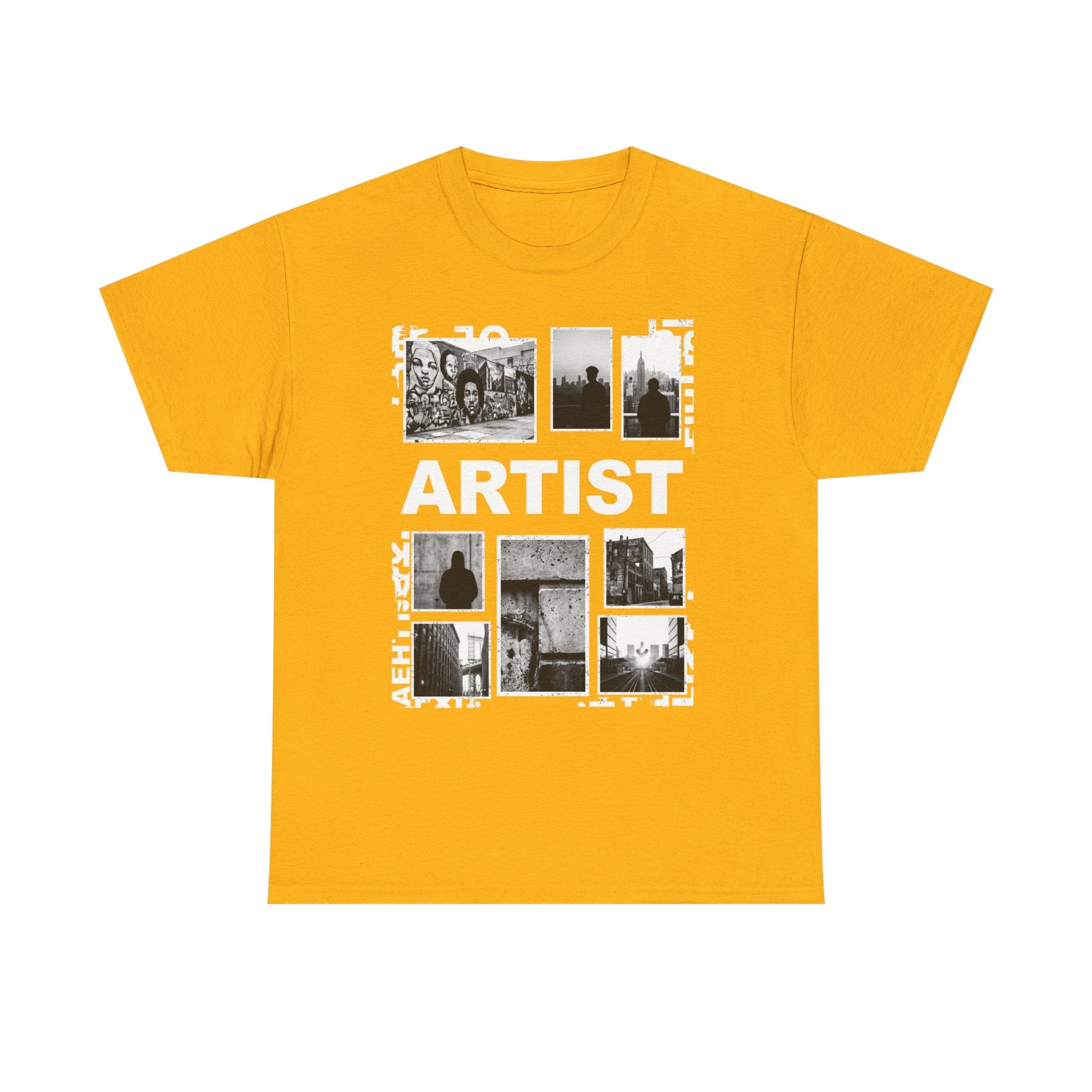 Artist Photo Collage Tee — "ARTIST" Graphic T-Shirt - Image 5