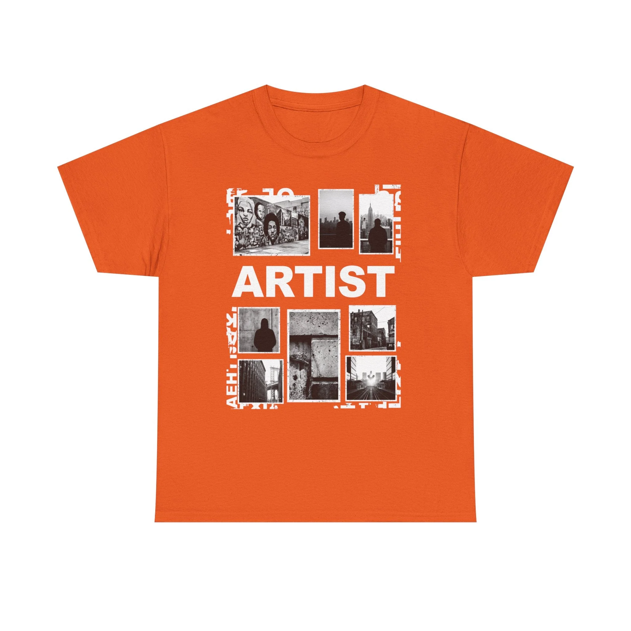 Artist Photo Collage Tee — "ARTIST" Graphic T-Shirt - Image 6