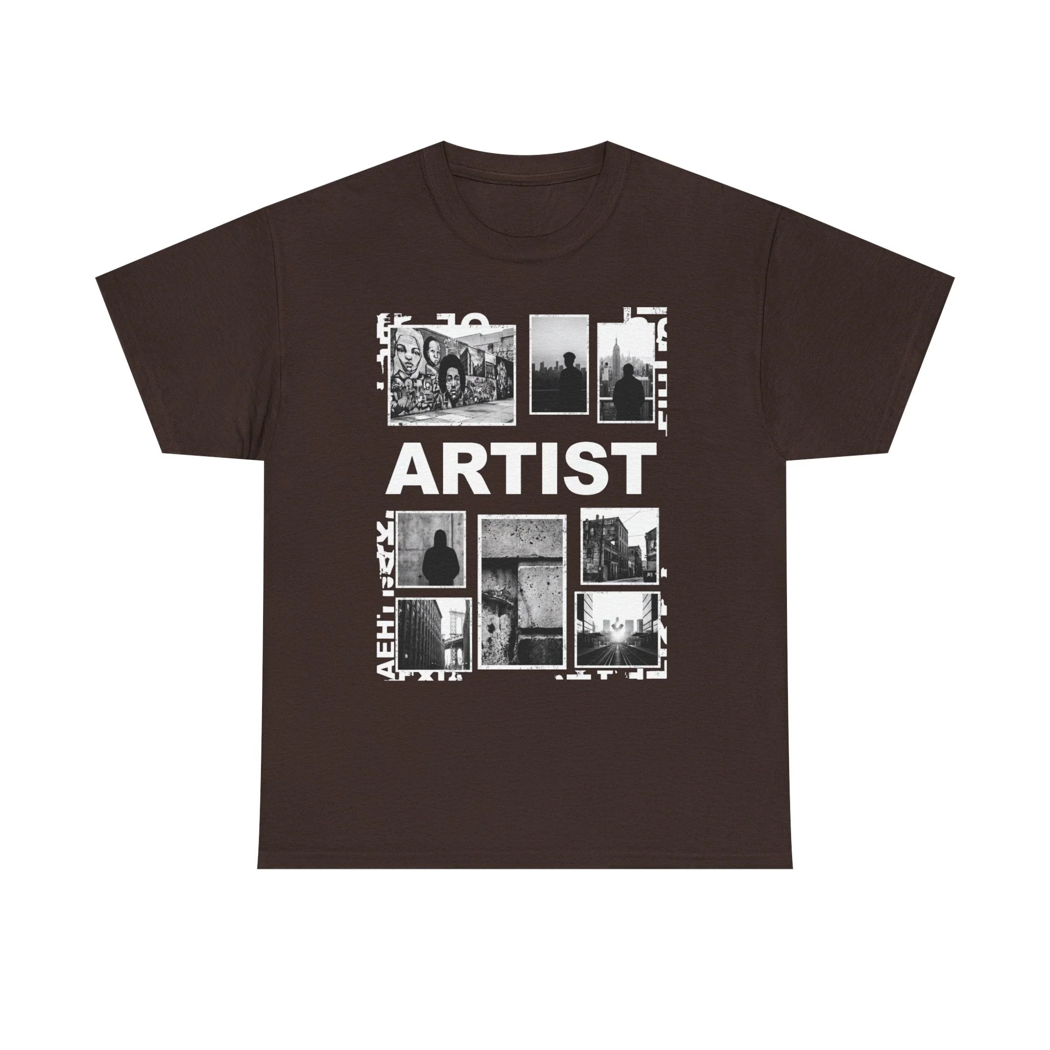 Artist Photo Collage Tee — "ARTIST" Graphic T-Shirt - Image 8