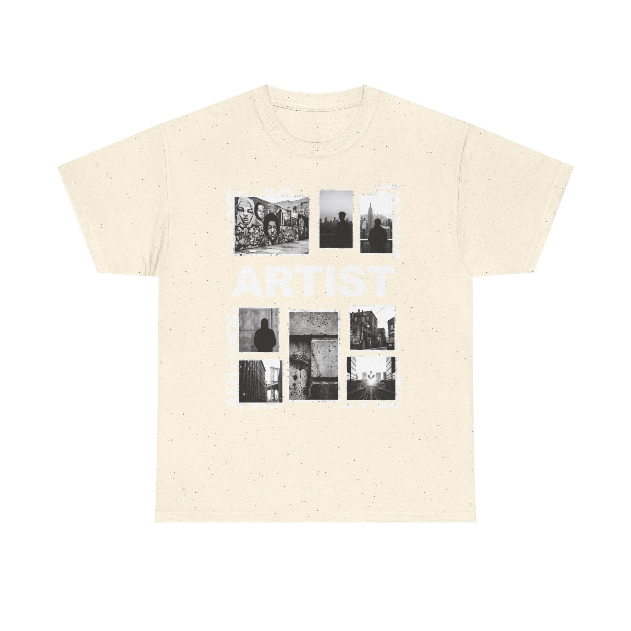 Artist Photo Collage Tee — "ARTIST" Graphic T-Shirt - Image 9