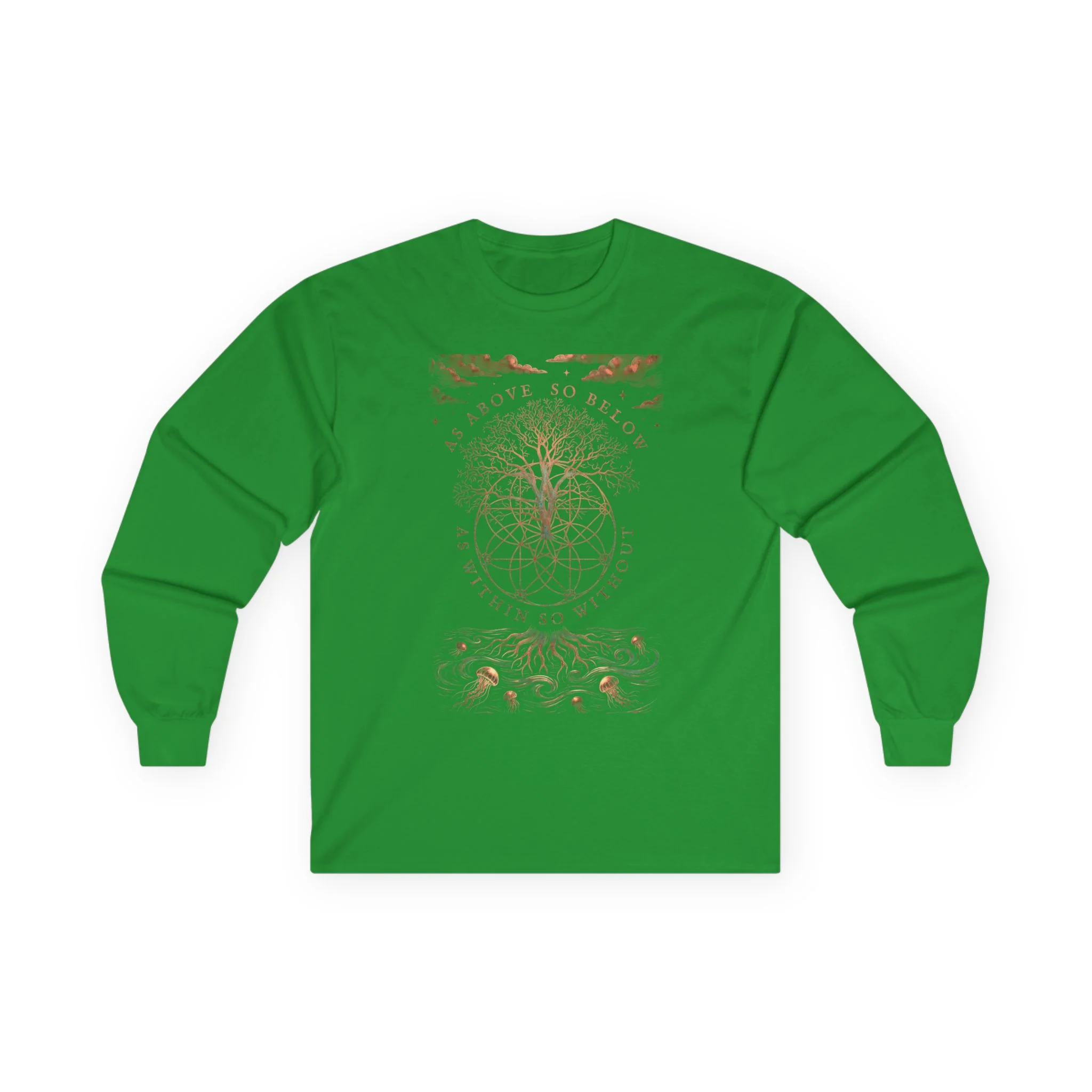 As Above So Below Long Sleeve Tee — “They Didn't Steal Slaves, They Stole” Statement Shirt - Image 10