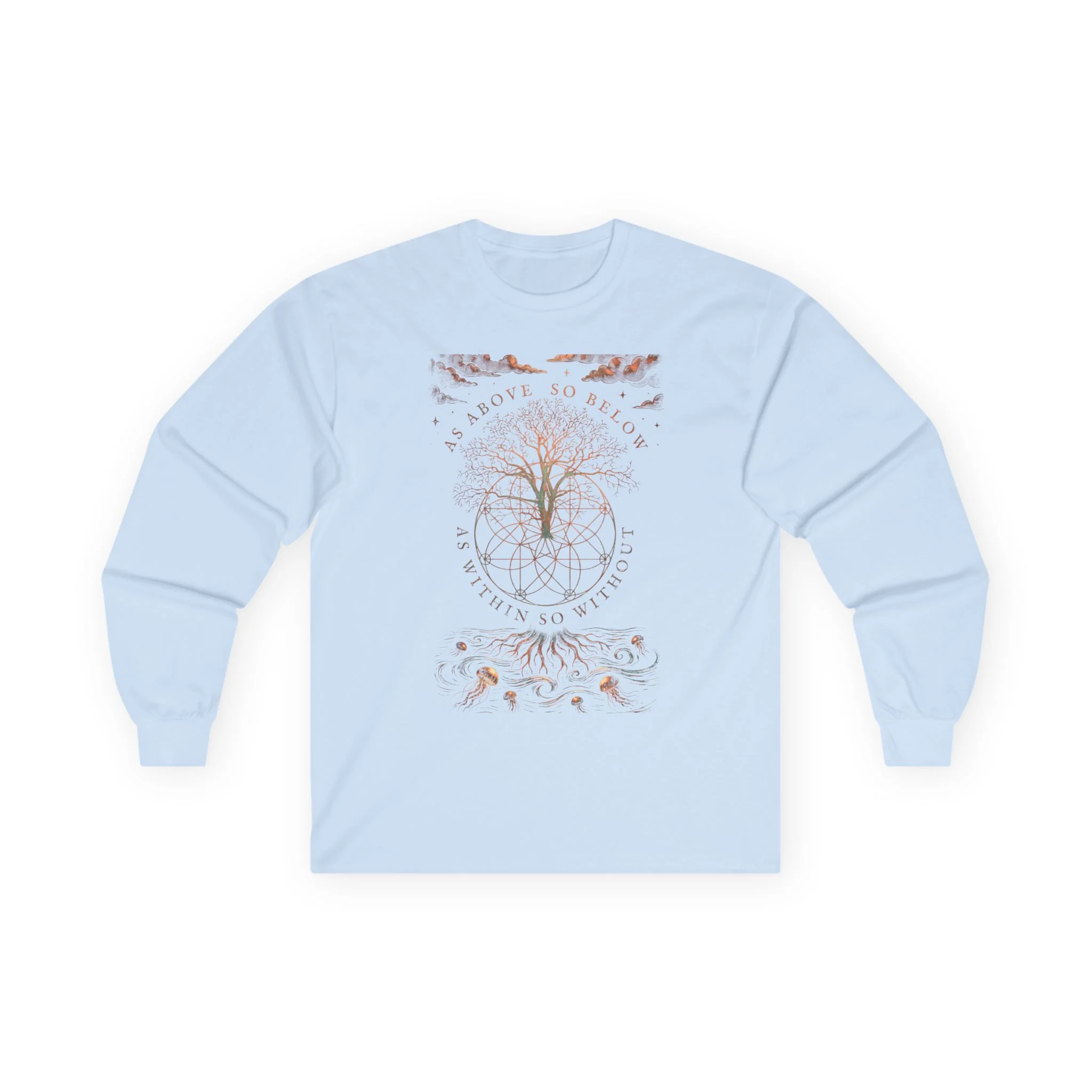 As Above So Below Long Sleeve Tee — “They Didn't Steal Slaves, They Stole” Statement Shirt - Image 12