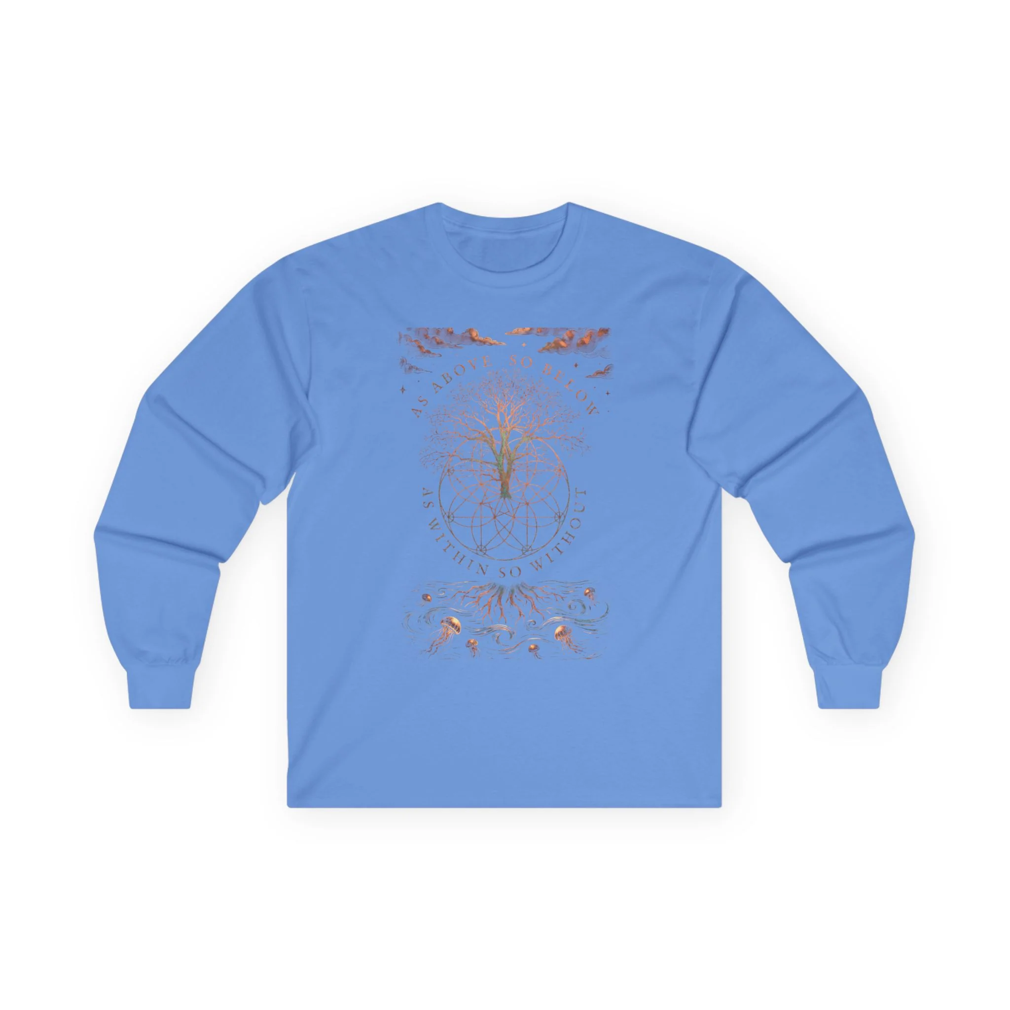 As Above So Below Long Sleeve Tee — “They Didn't Steal Slaves, They Stole” Statement Shirt - Image 13