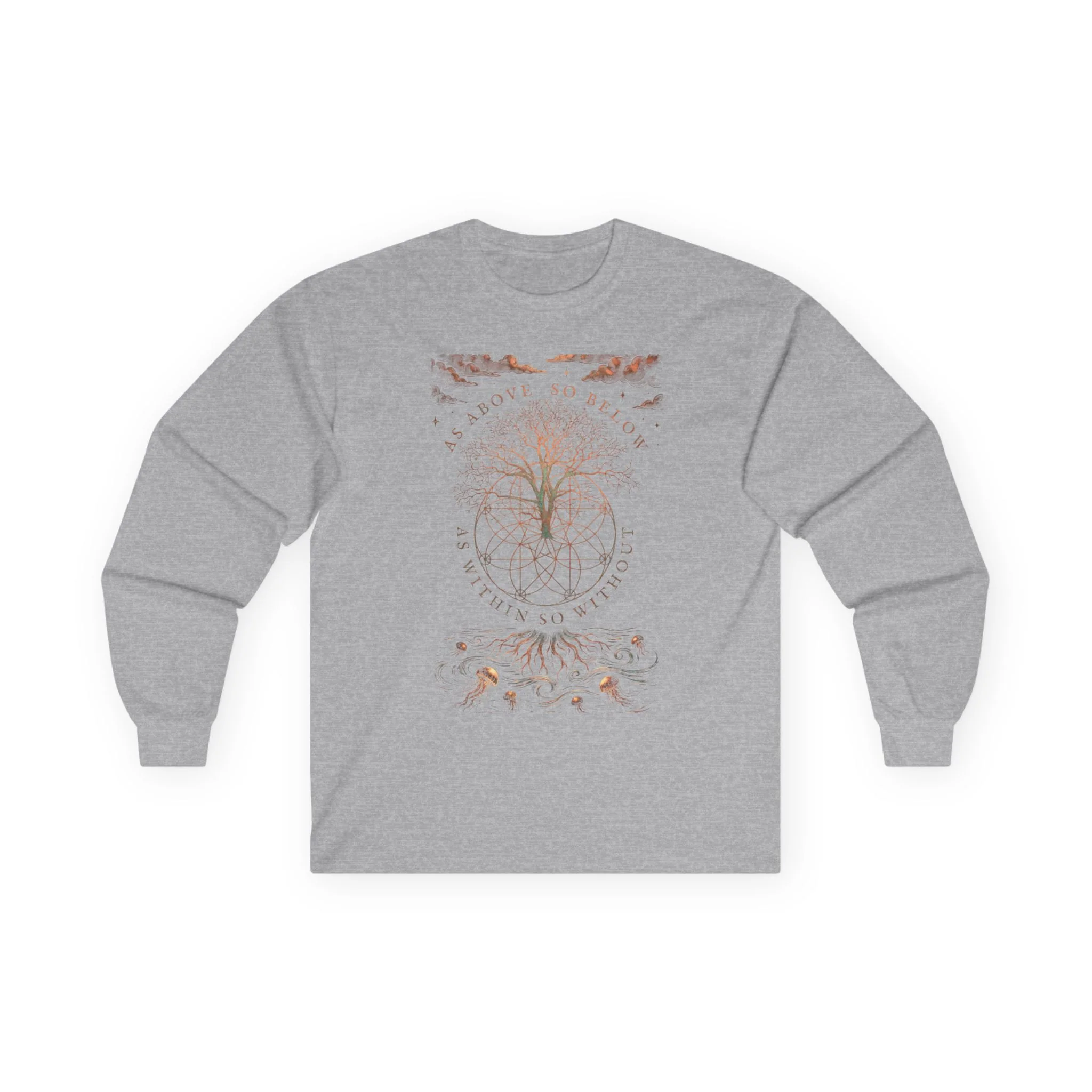 As Above So Below Long Sleeve Tee — “They Didn't Steal Slaves, They Stole” Statement Shirt - Image 6