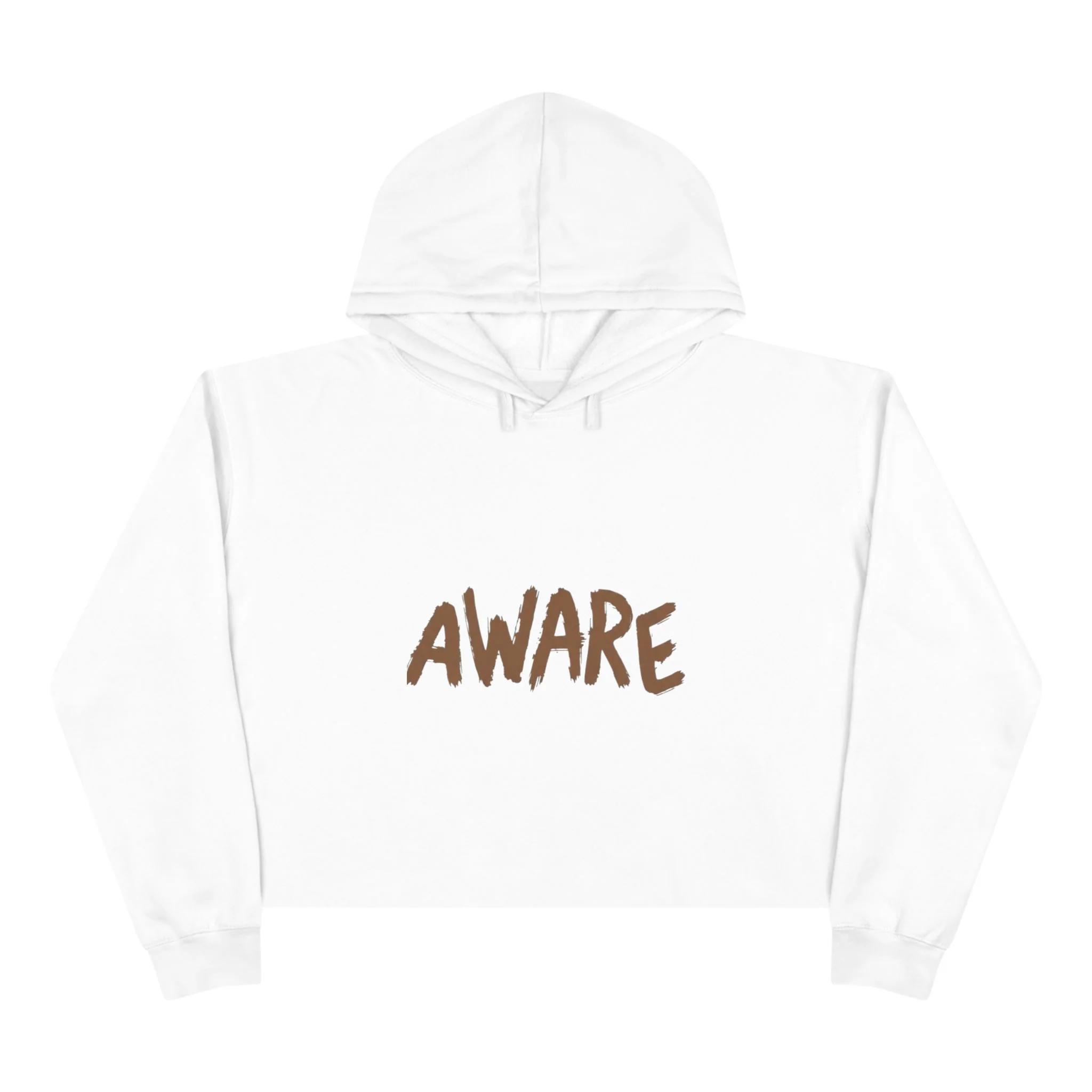 Aware! Crop Hoodie - Image 2