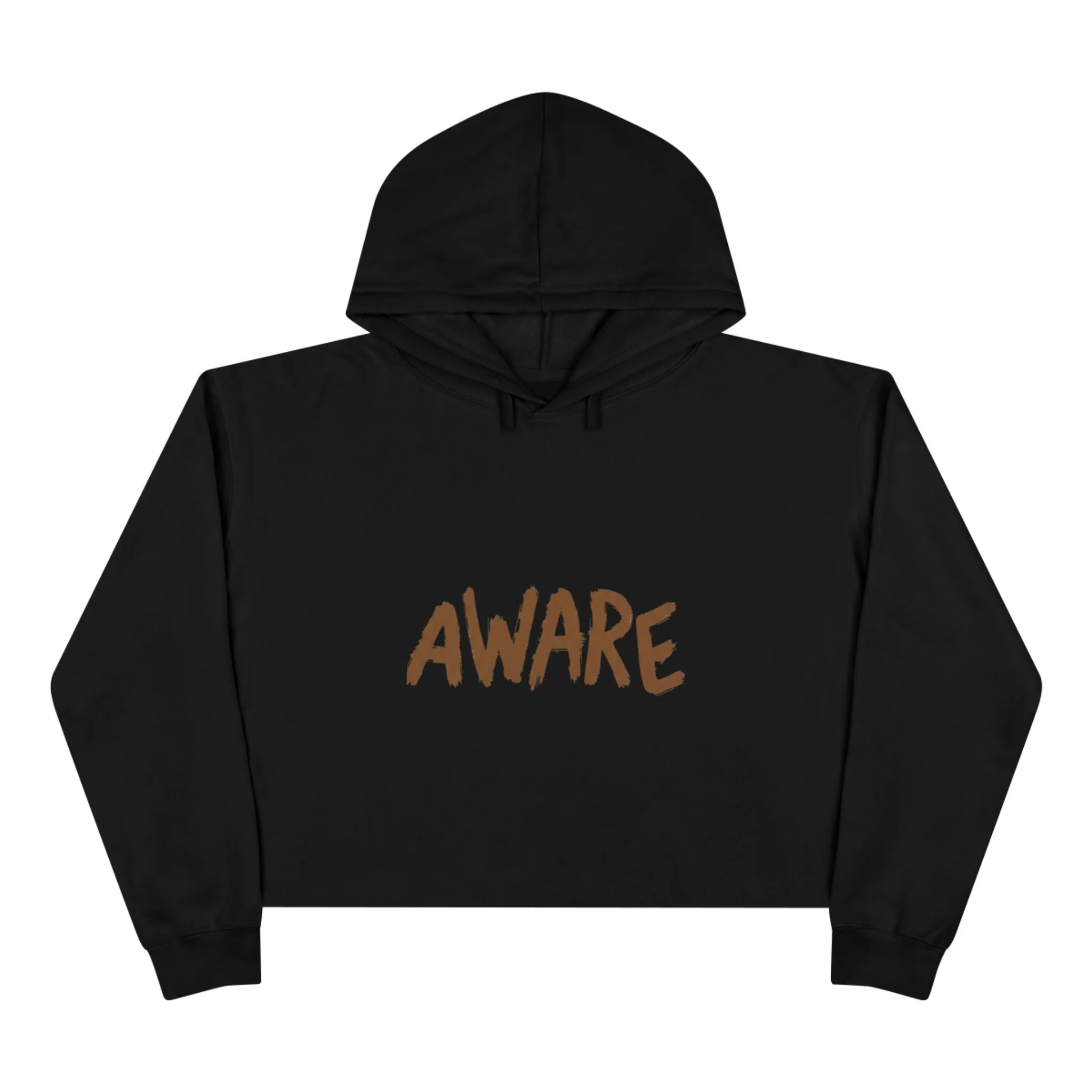 Aware! Crop Hoodie - Image 3
