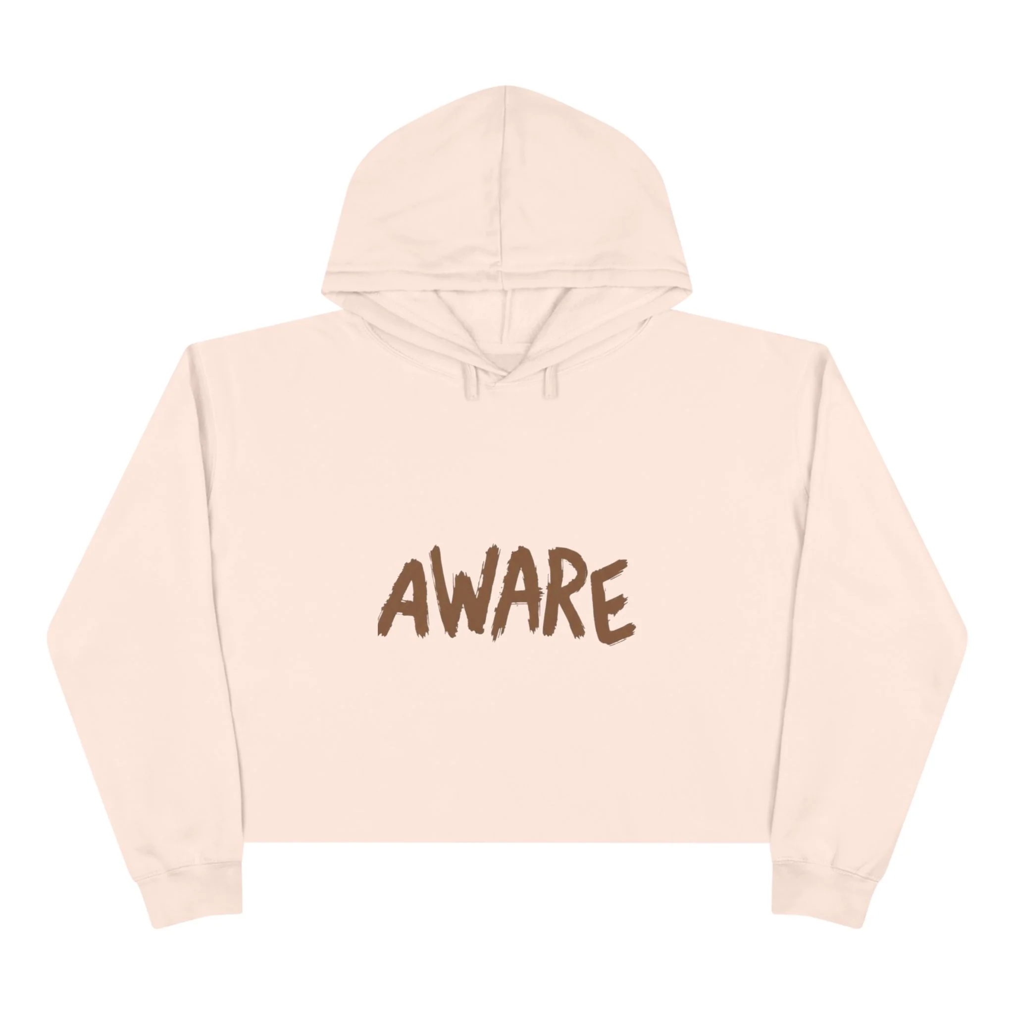 Aware! Crop Hoodie - Image 4