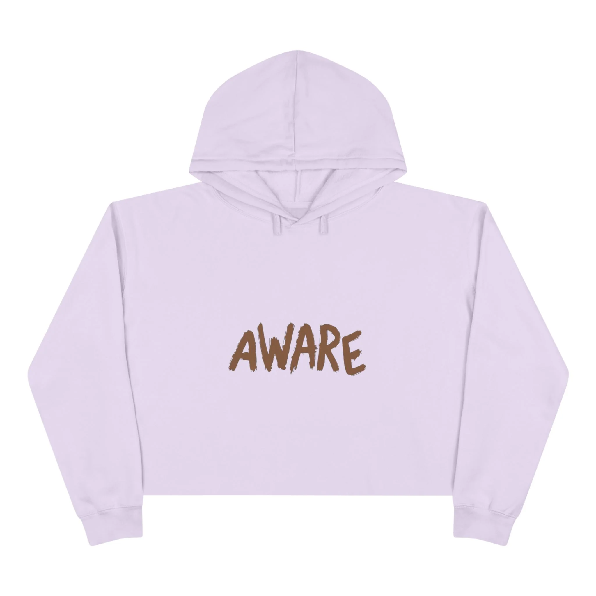 Awareness Crop Hoodie for Social Activists, Trendy Streetwear for Women, Unique Gift for Advocates, Comfortable Casual Wear - Image 6