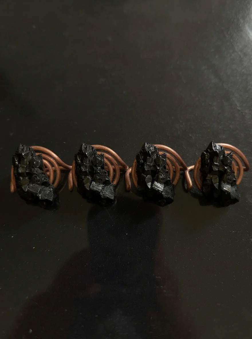BULK SALE * Custom Wire Wrapped Spiral Ring 4 pack - Image 3