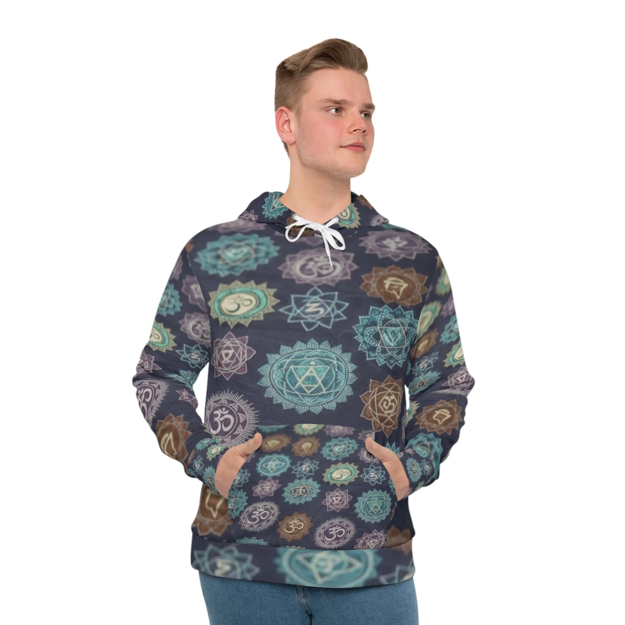 Chakra All Over Print Hoodie - Image 3