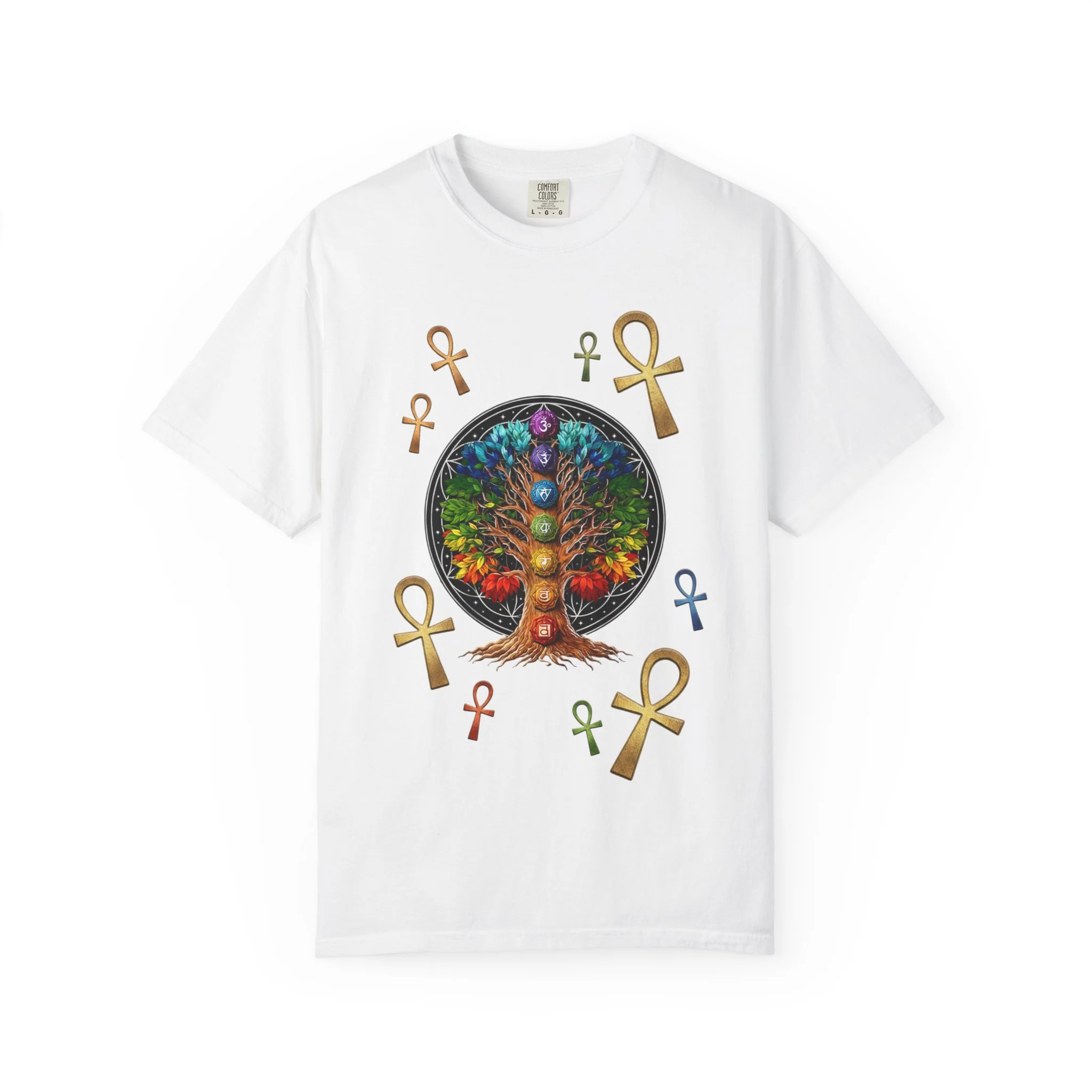 Chakra Tree T-shirt - Image 2