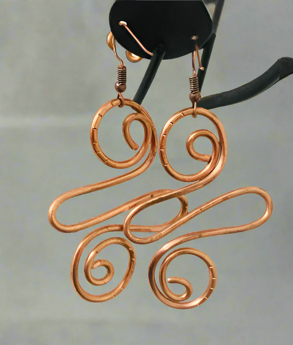 Copper Earring Design - Image 2