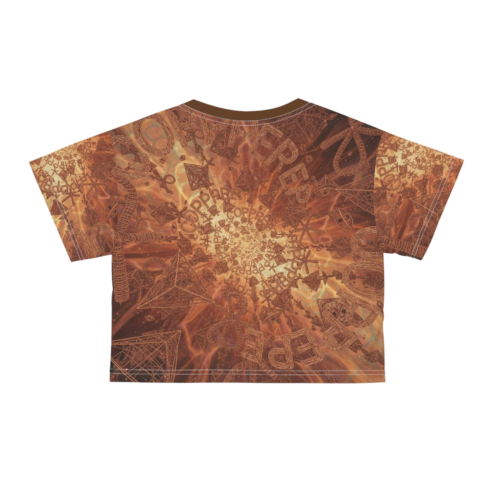 Copper Goddess Crop Tee - Image 2
