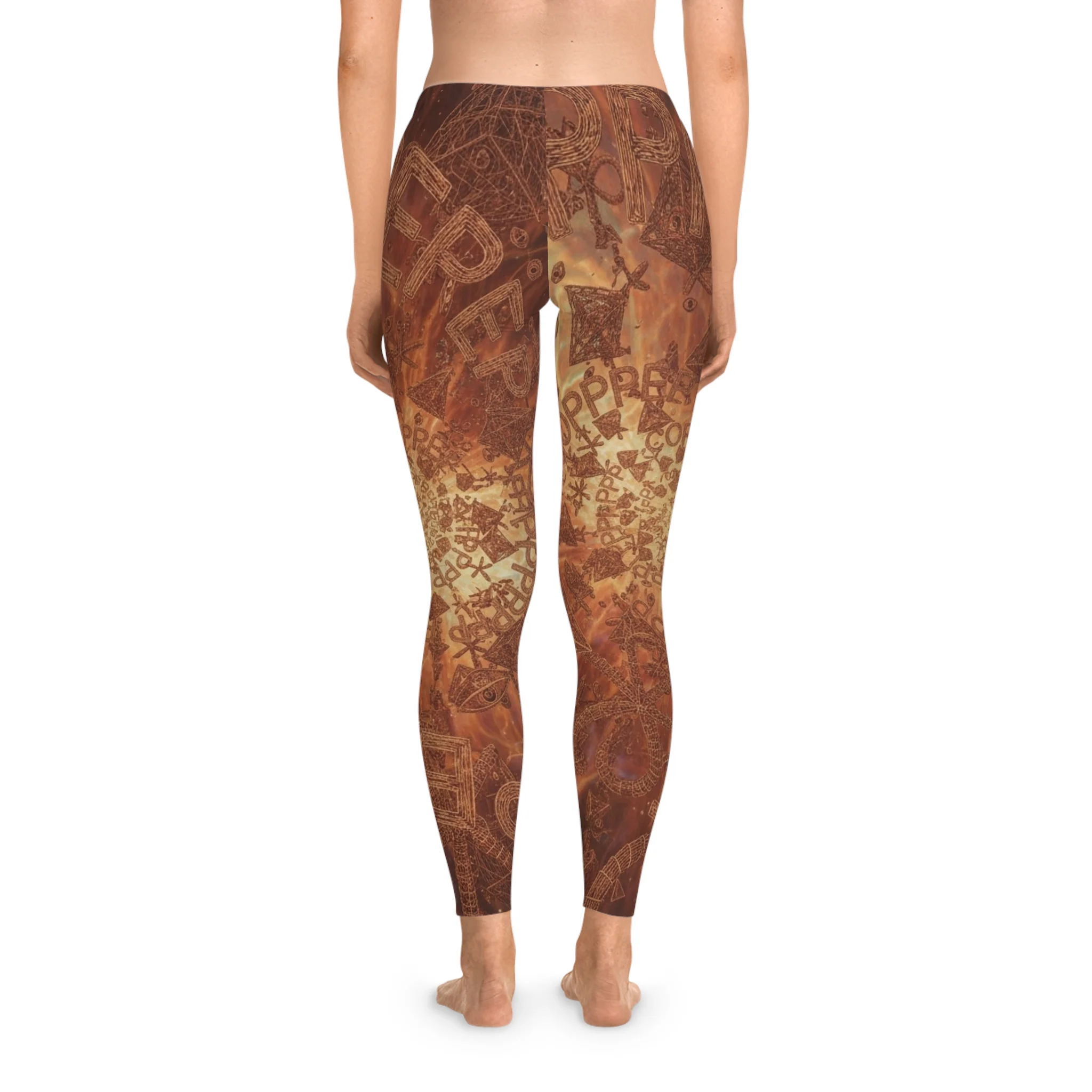 Copper Goddess Leggings - Image 3