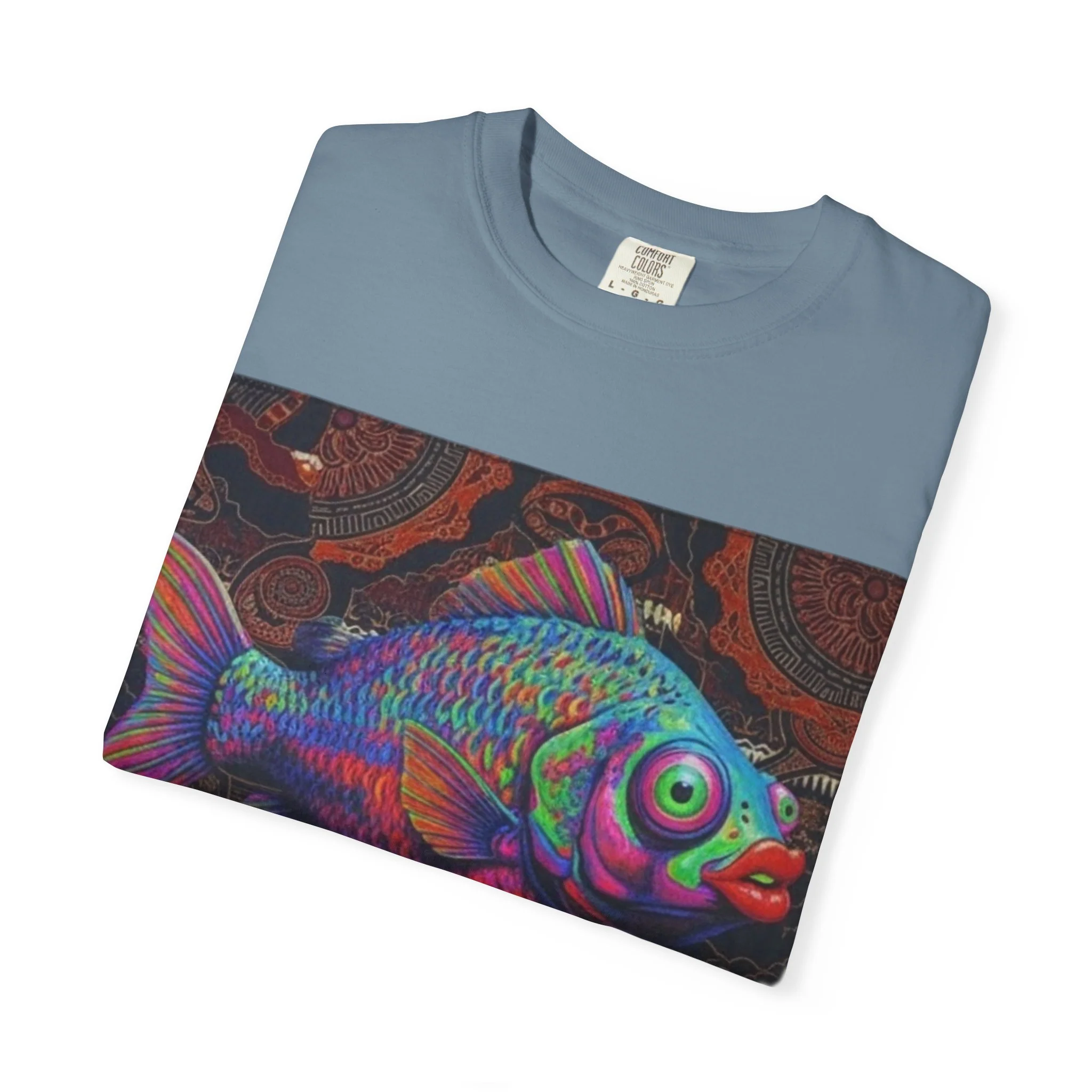 Copy of Copy of Wild Life Chimp Portrait T-Shirt — Colorful Retro Primate Graphic Tee - Image 11