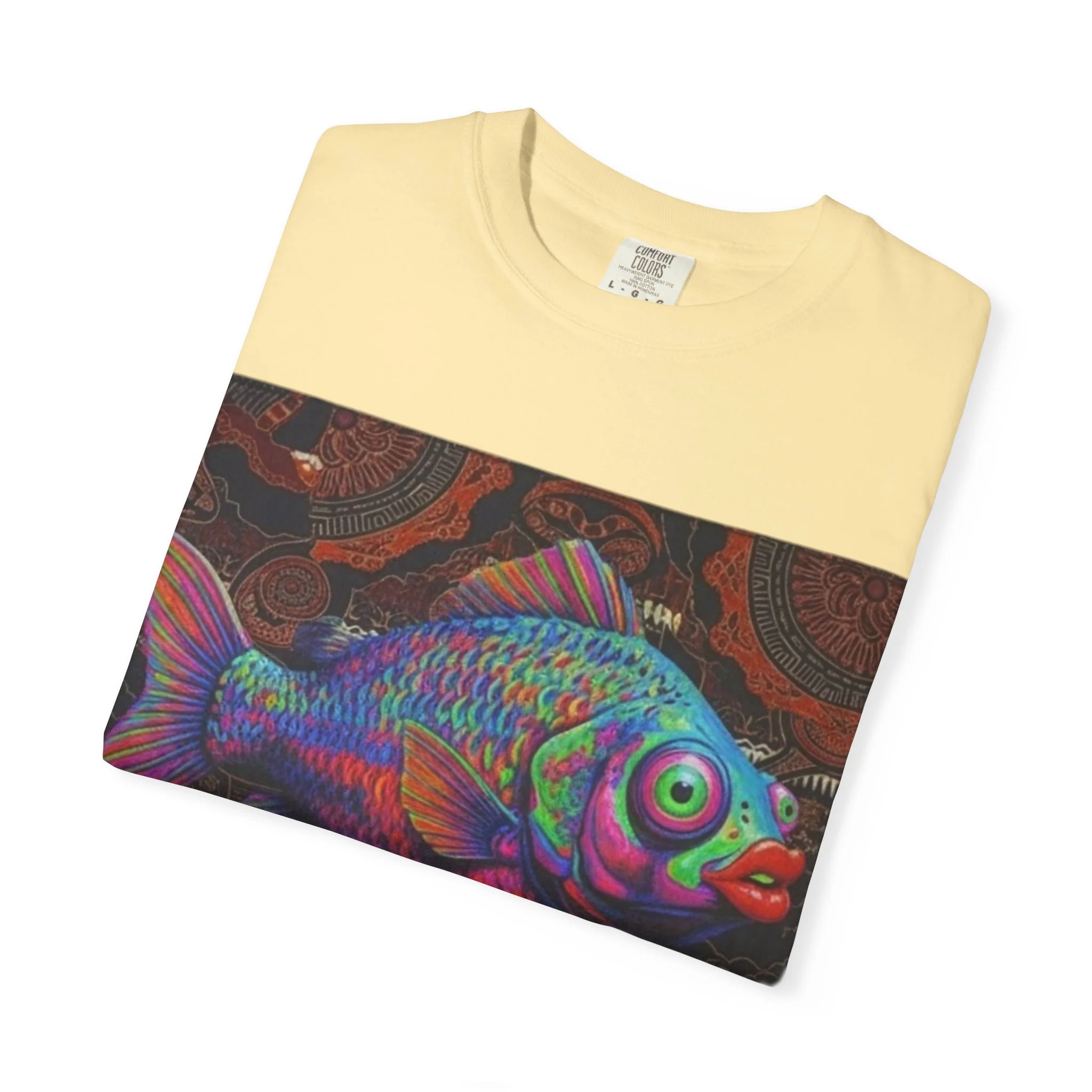 Copy of Copy of Wild Life Chimp Portrait T-Shirt — Colorful Retro Primate Graphic Tee - Image 13