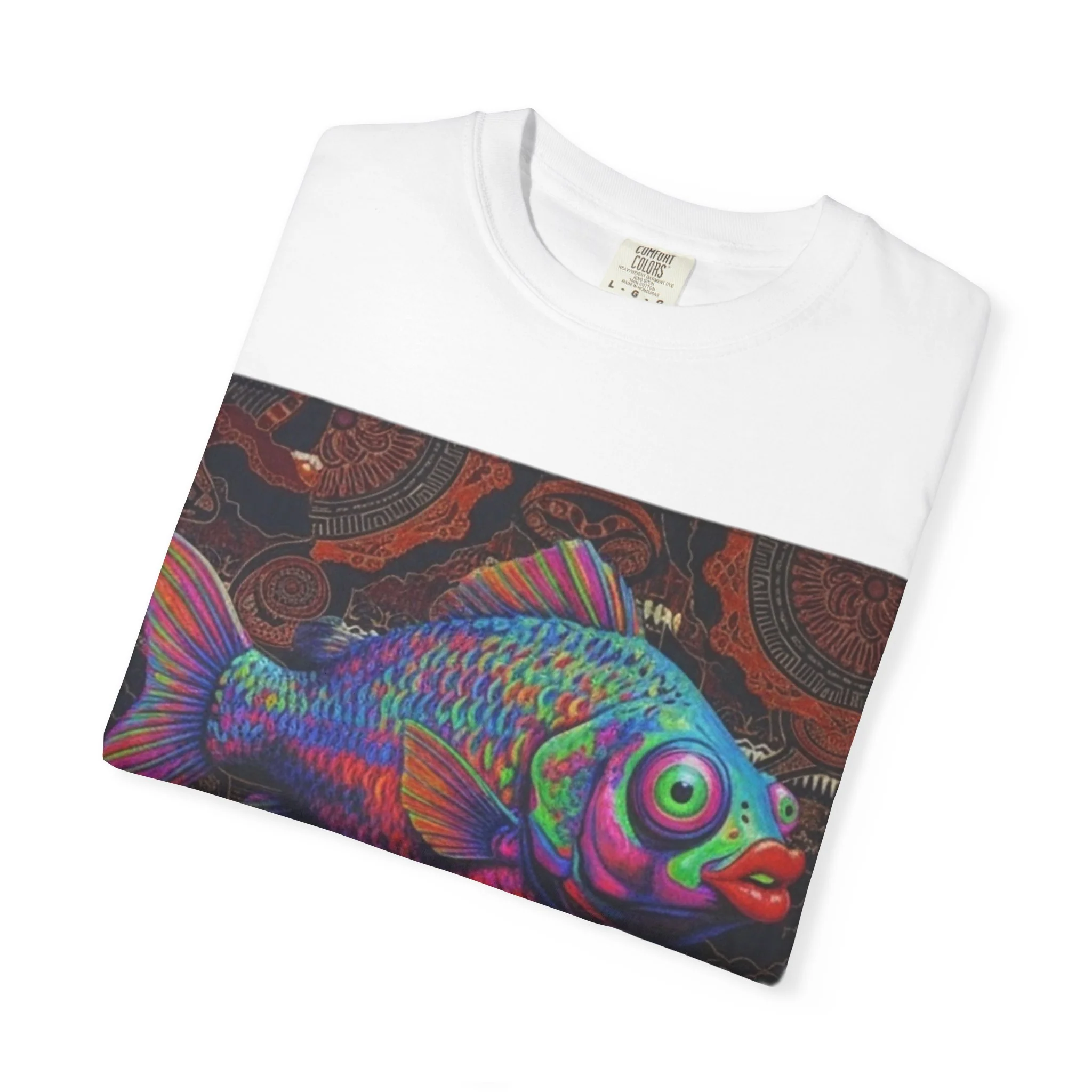 Copy of Copy of Wild Life Chimp Portrait T-Shirt — Colorful Retro Primate Graphic Tee - Image 15