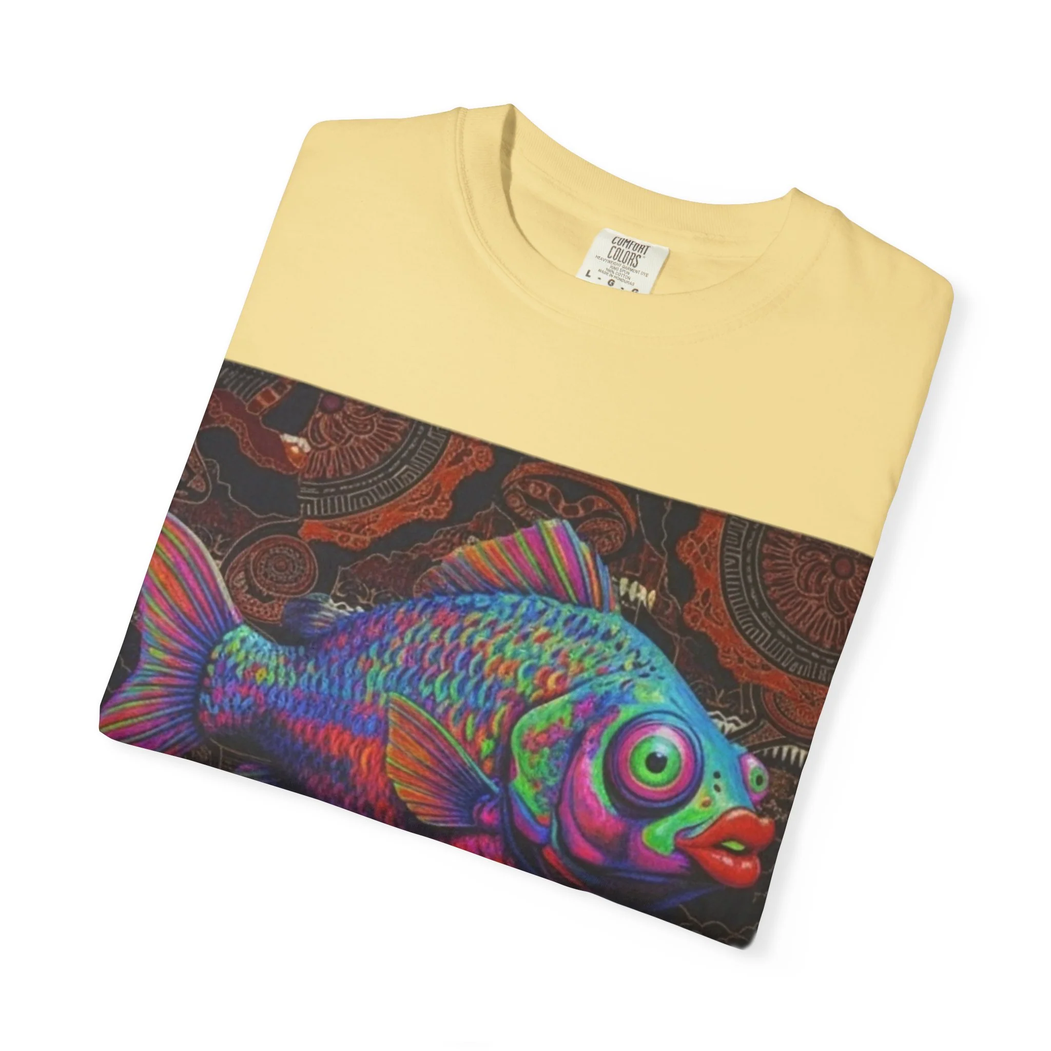 Copy of Copy of Wild Life Chimp Portrait T-Shirt — Colorful Retro Primate Graphic Tee - Image 17