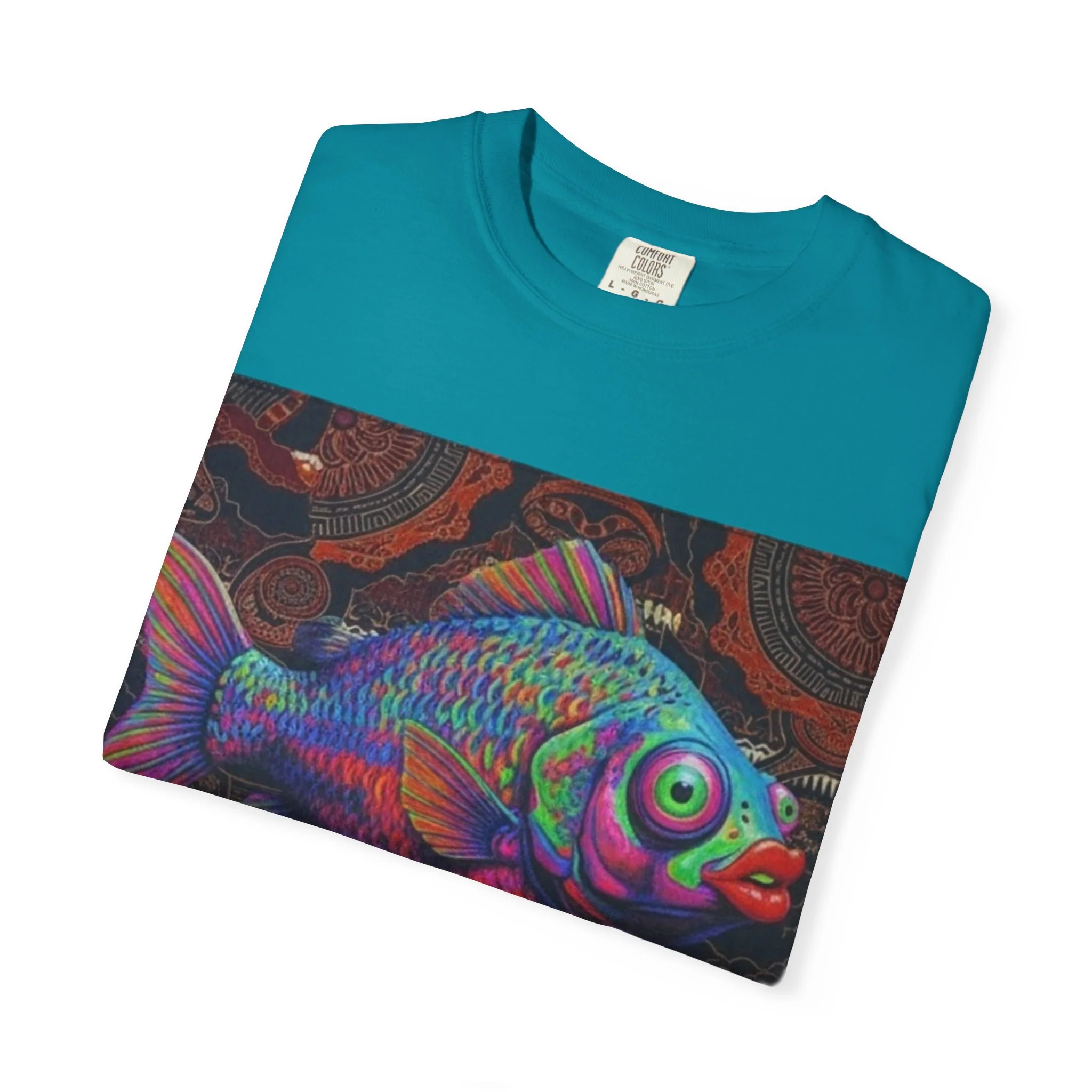 Copy of Copy of Wild Life Chimp Portrait T-Shirt — Colorful Retro Primate Graphic Tee - Image 21