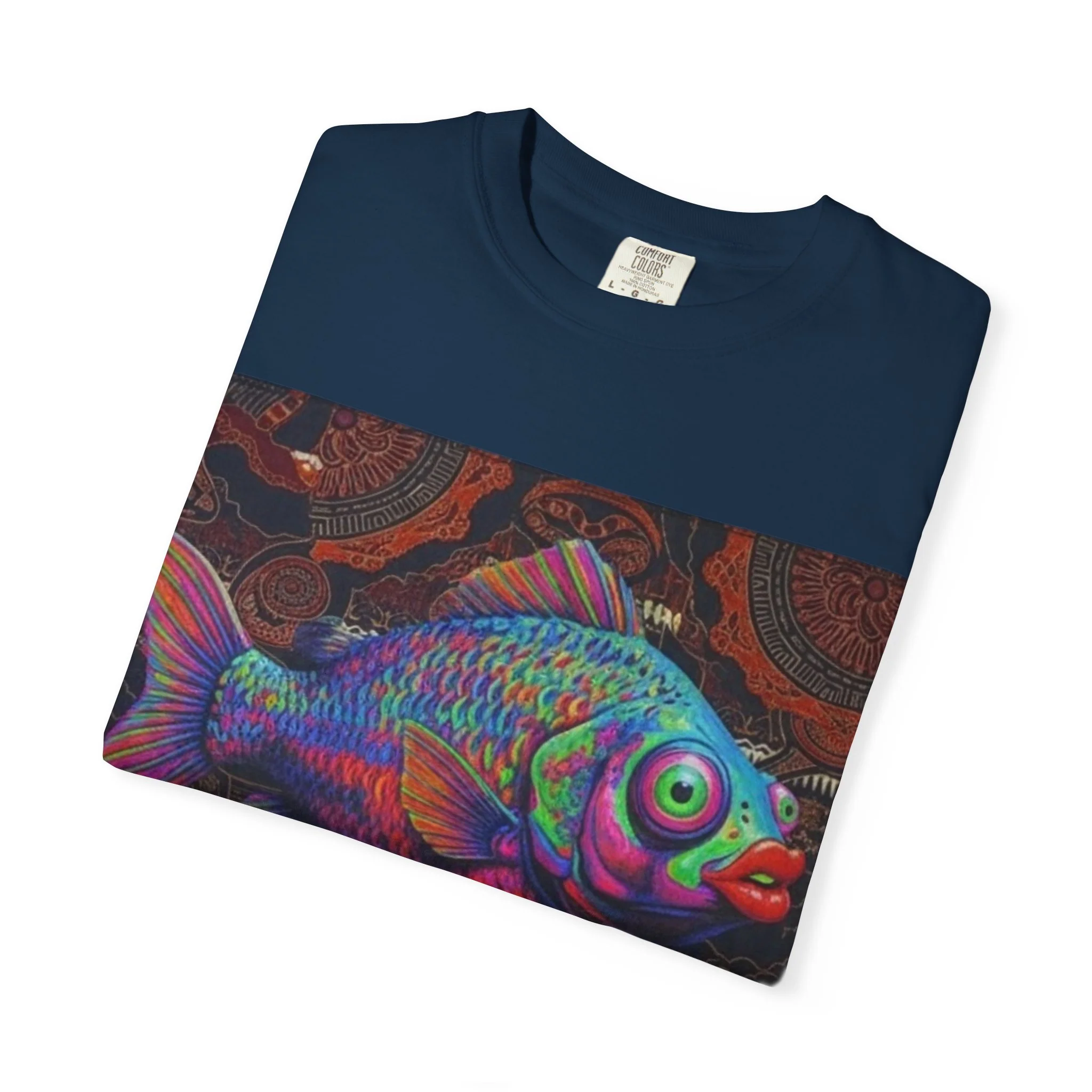 Copy of Copy of Wild Life Chimp Portrait T-Shirt — Colorful Retro Primate Graphic Tee - Image 25
