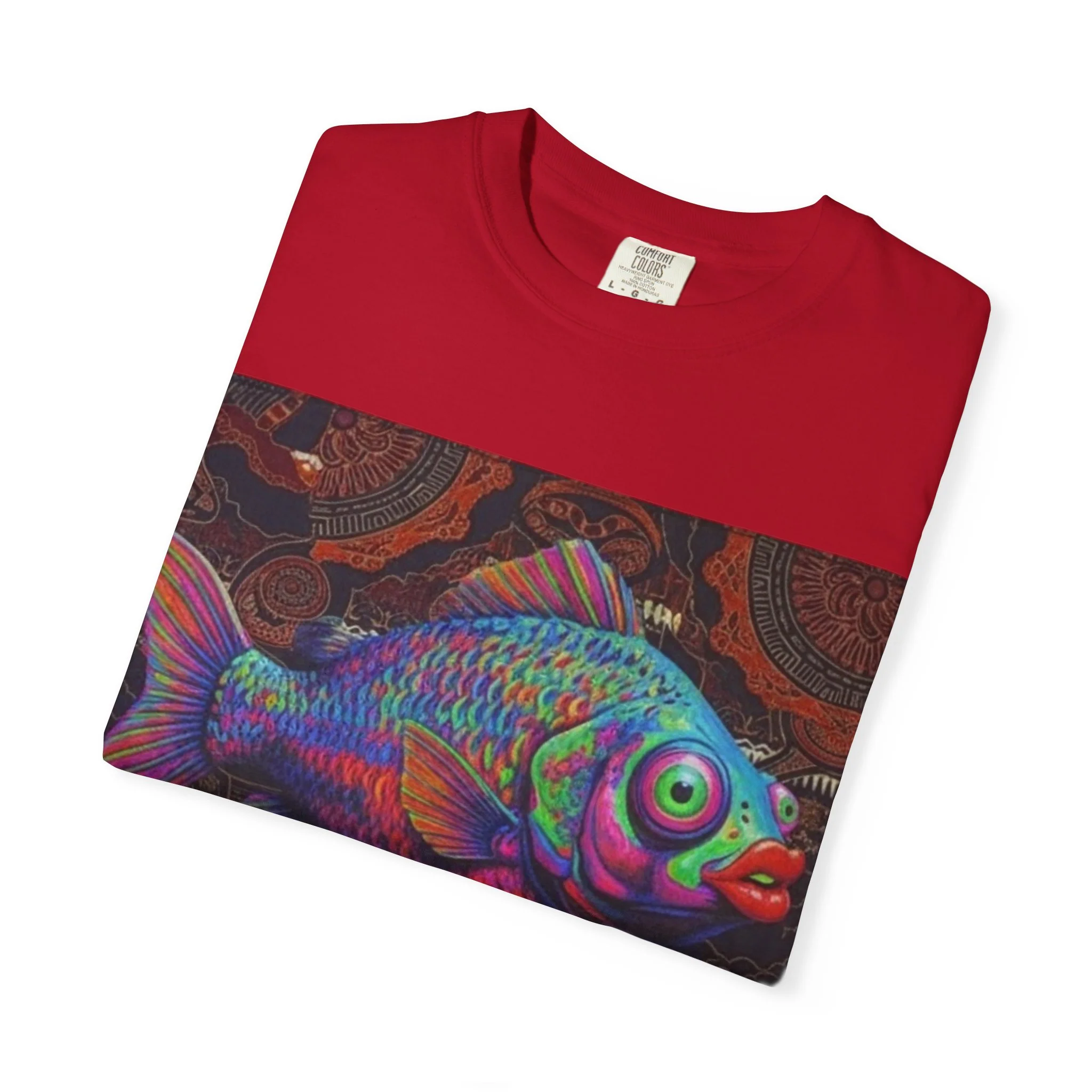 Copy of Copy of Wild Life Chimp Portrait T-Shirt — Colorful Retro Primate Graphic Tee - Image 27