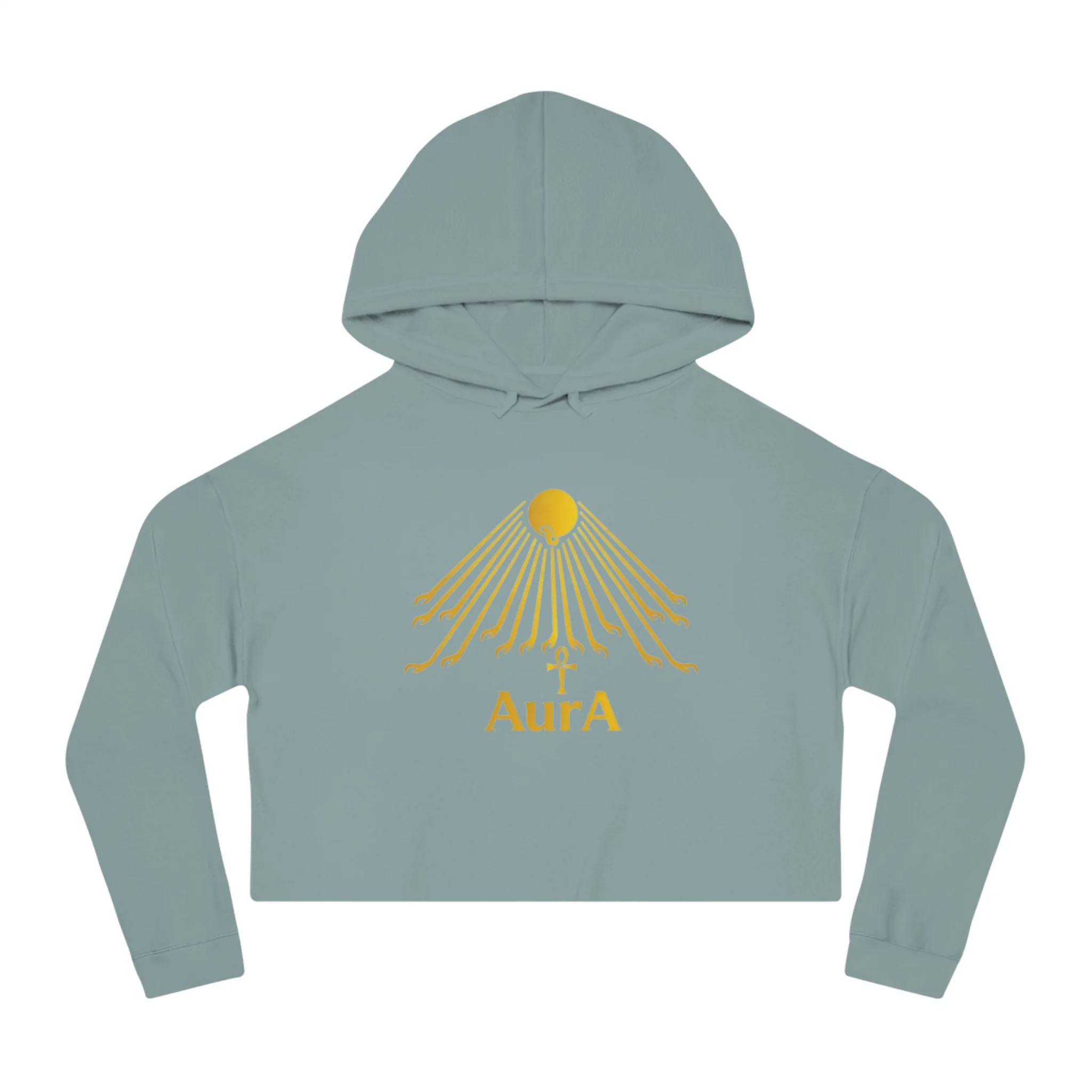 Gold Sunburst "AurA" Spiritual Graphic - Image 2