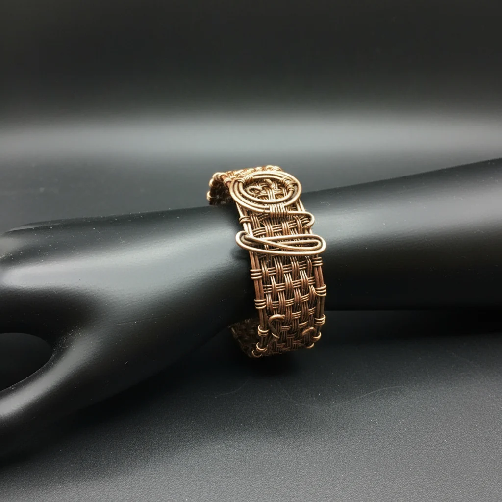 Custom Wire Wrapped Love Bracelet Design #2 - Image 2