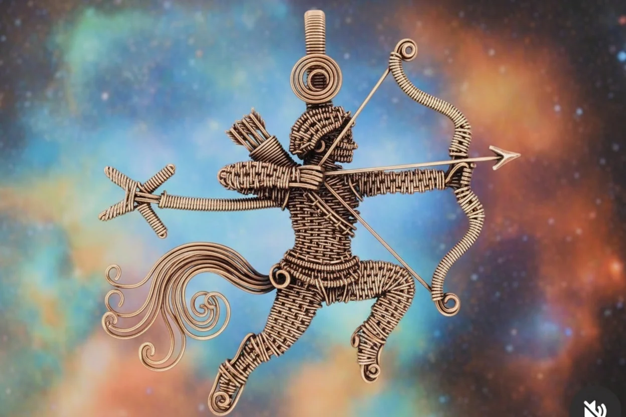 Customize Your Pure Copper Wire Wrapped Zodiac / Horoscope Sign Necklace - Image 19
