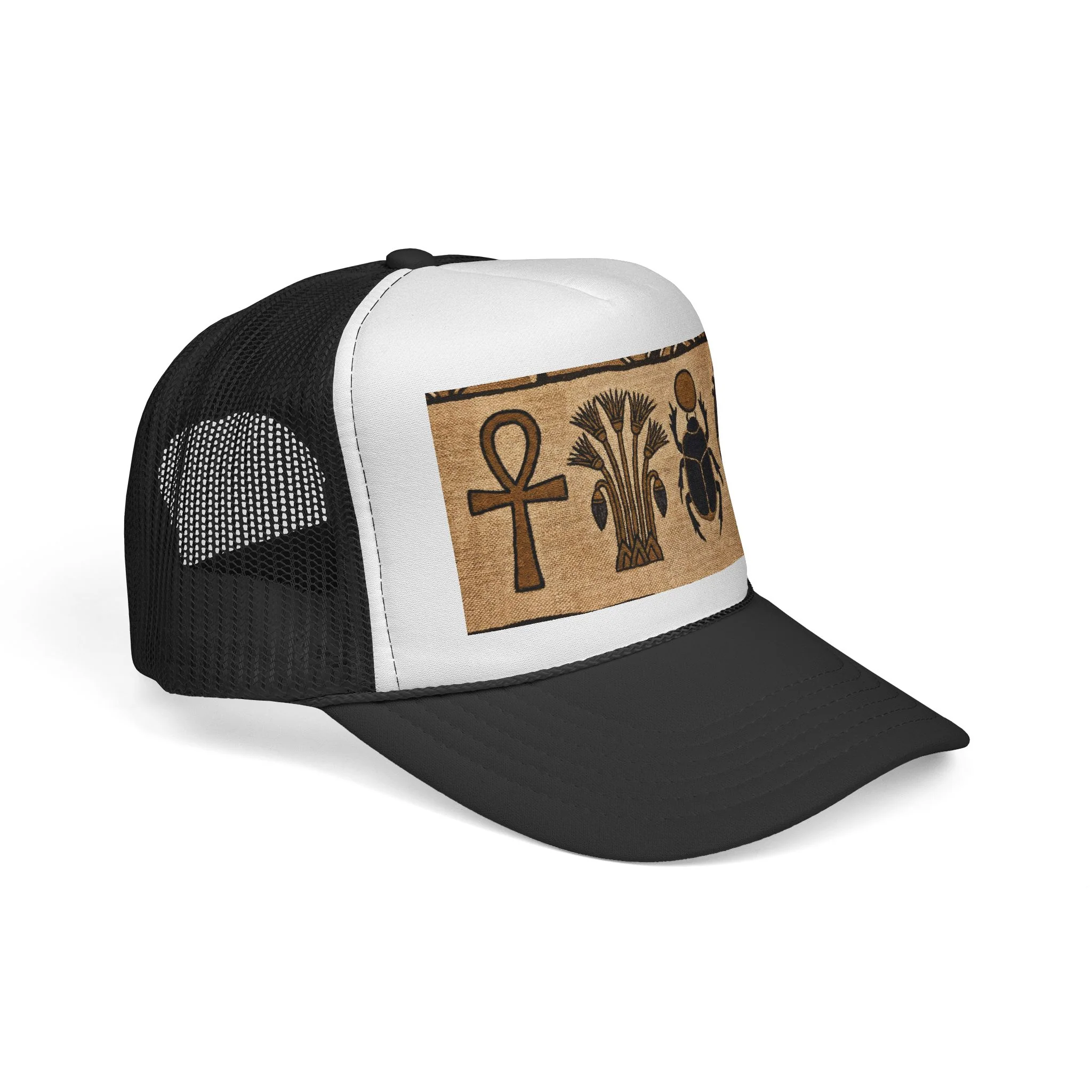 Egyptian Print Trucker Cap - Image 4