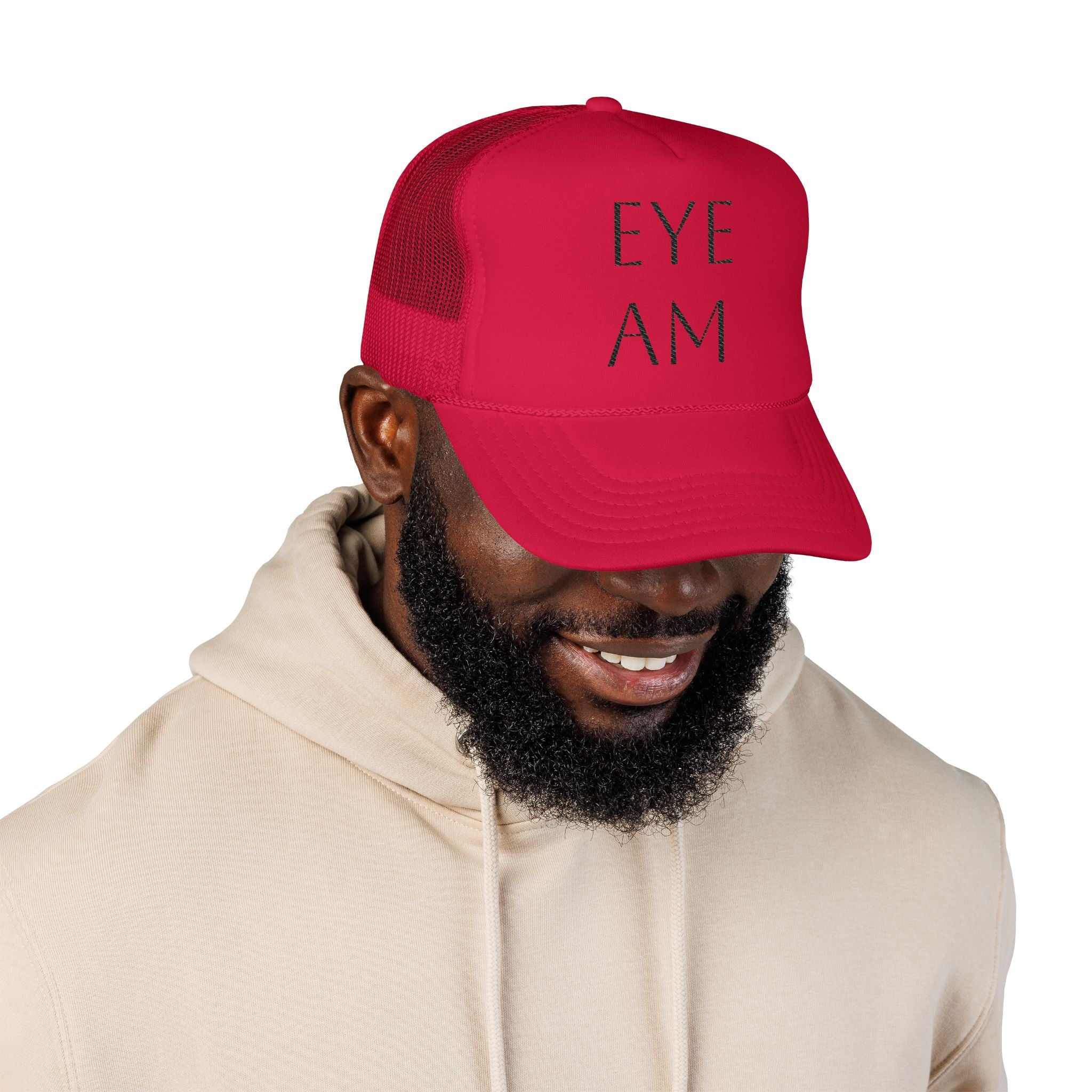 Eye Am Foam Trucker Hat - Image 8