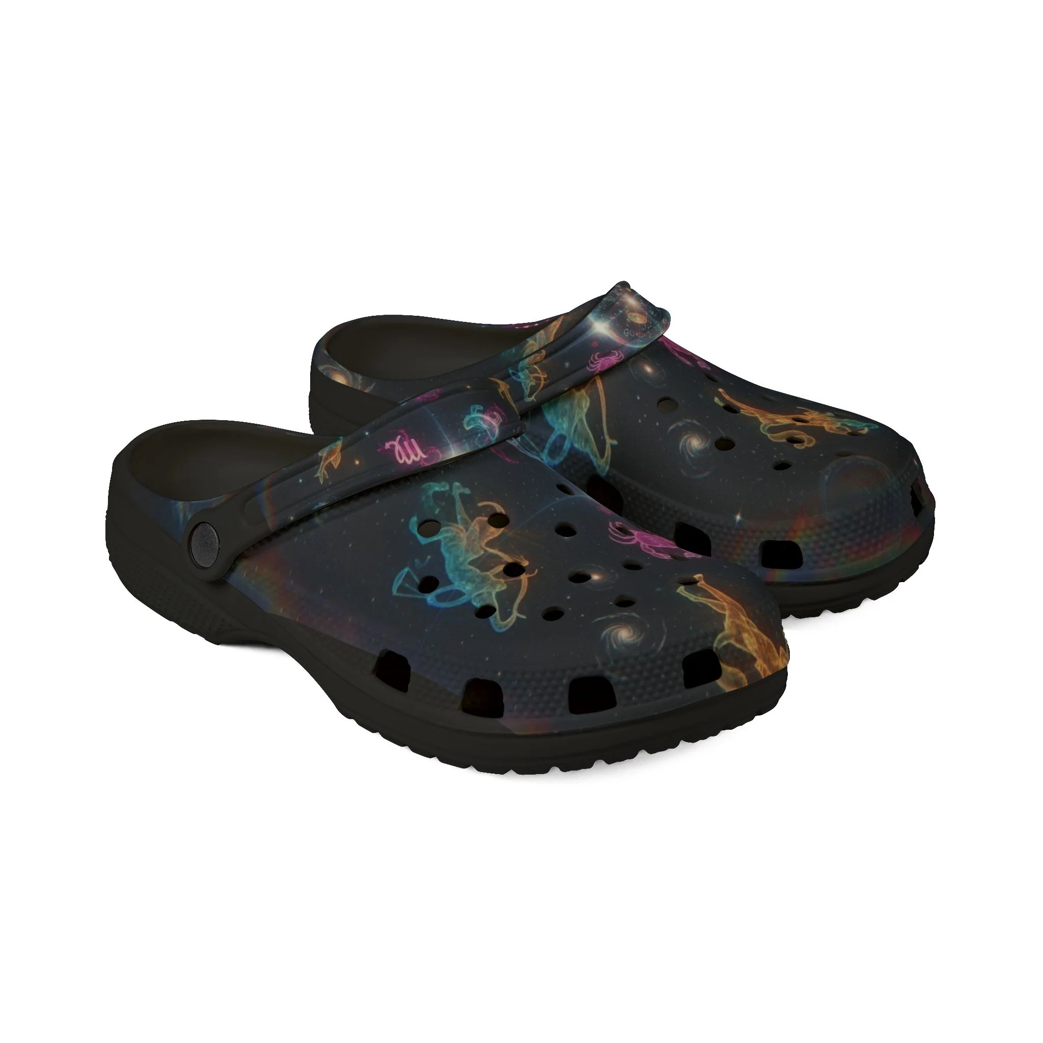 WKE WRLD Galaxy Dance EVA Foam Shoes, Comfortable Casual Footwear for Outdoor, Festivals, Everyday Wear, Unique Gift Idea - Image 2