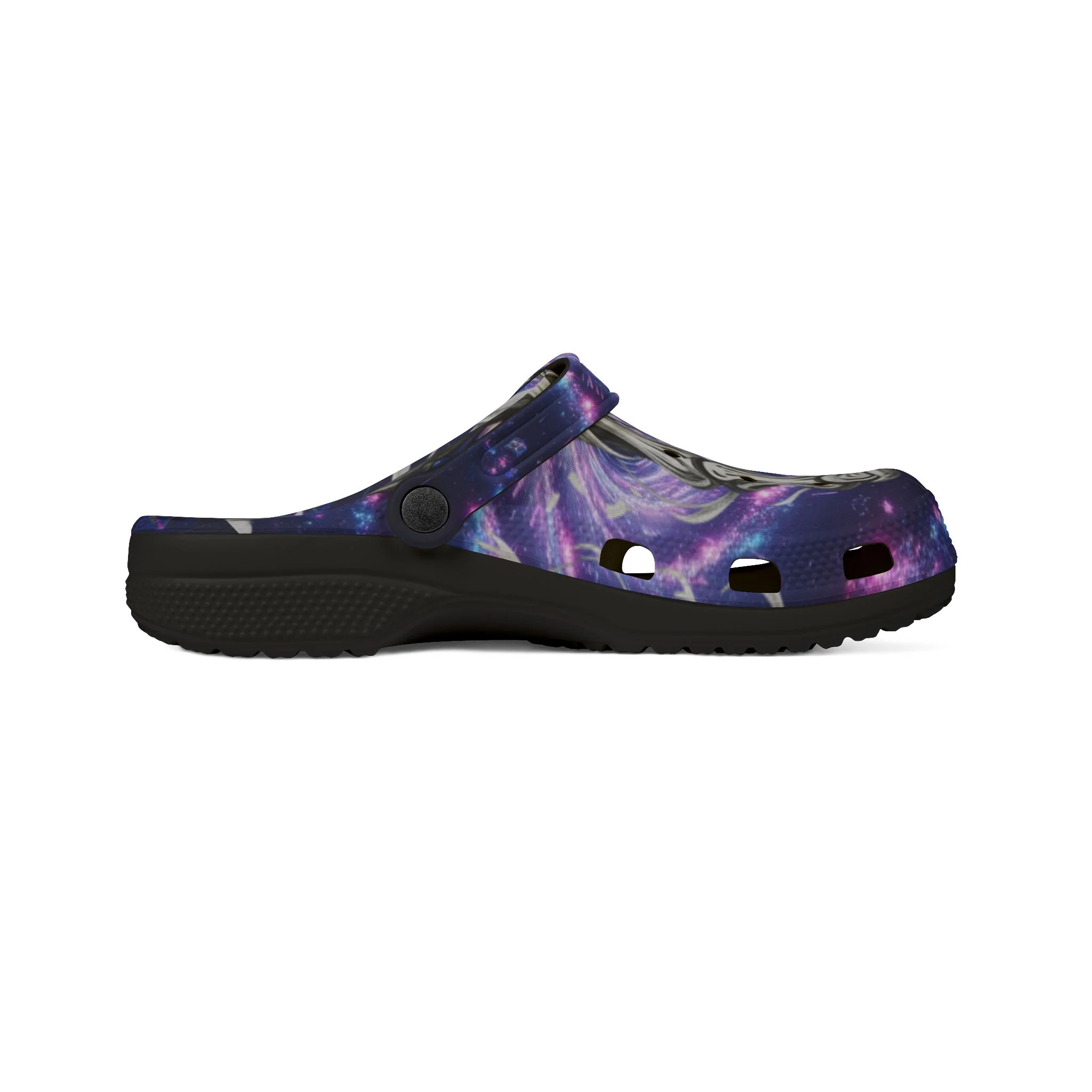Galaxy Skeleton feet Clogs — EVA Foam Slip-On Shoes - Image 3