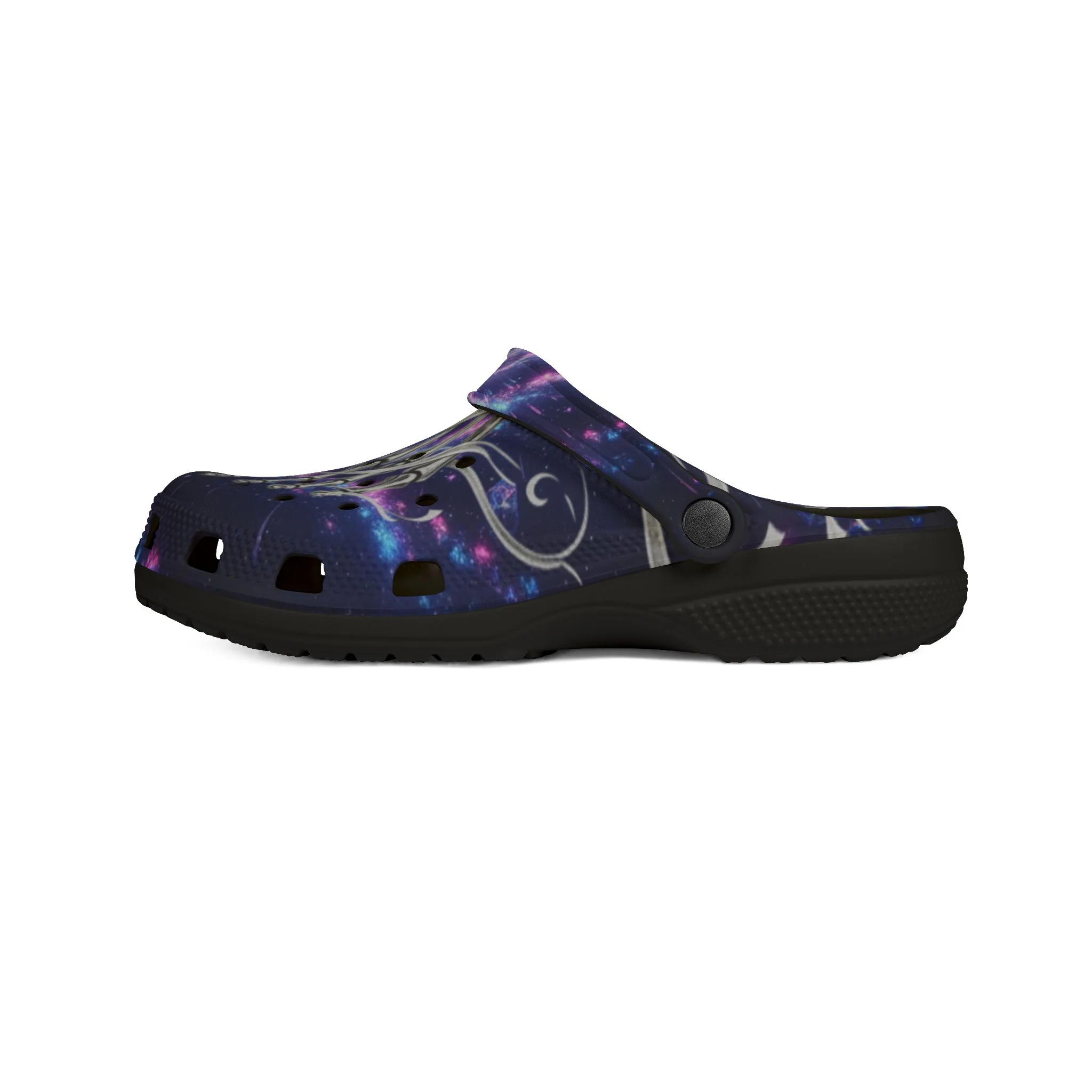 Galaxy Skeleton feet Clogs — EVA Foam Slip-On Shoes - Image 4