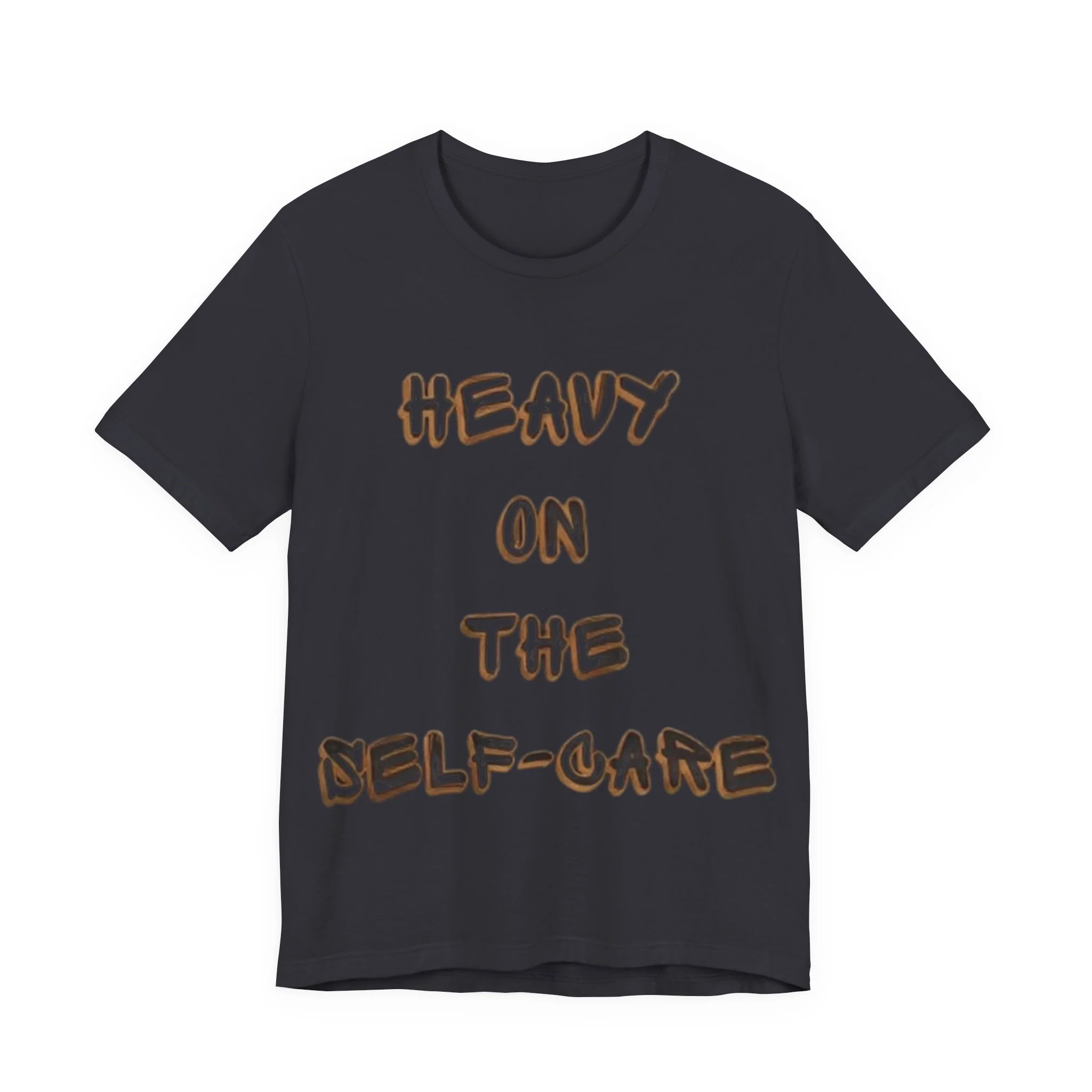 "Heavy on the Self-Care" - Self-Care T-Shirt, Gift for Wellness Advocates, Positive Vibes Tee, Every Day Wear, [...] - Image 30